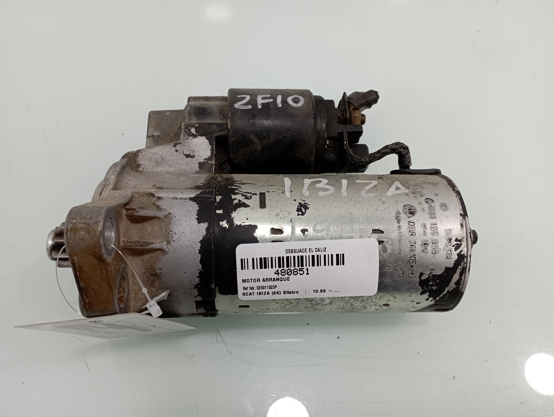 SEAT Ibiza 2 generation (1993-2002) Starter Motor 020911023P 25930497