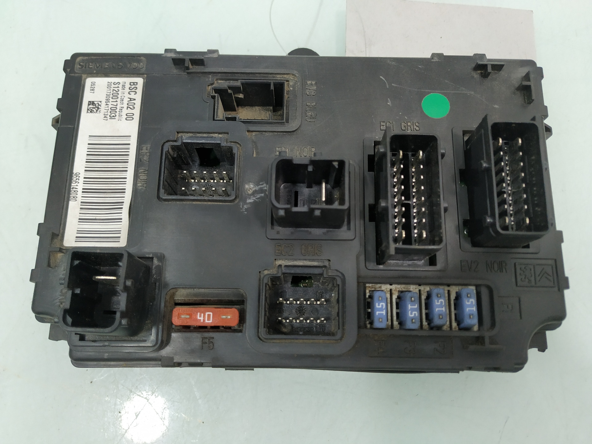 PEUGEOT 407 1 generation (2004-2010) Fuse Box 9656148080 24919173