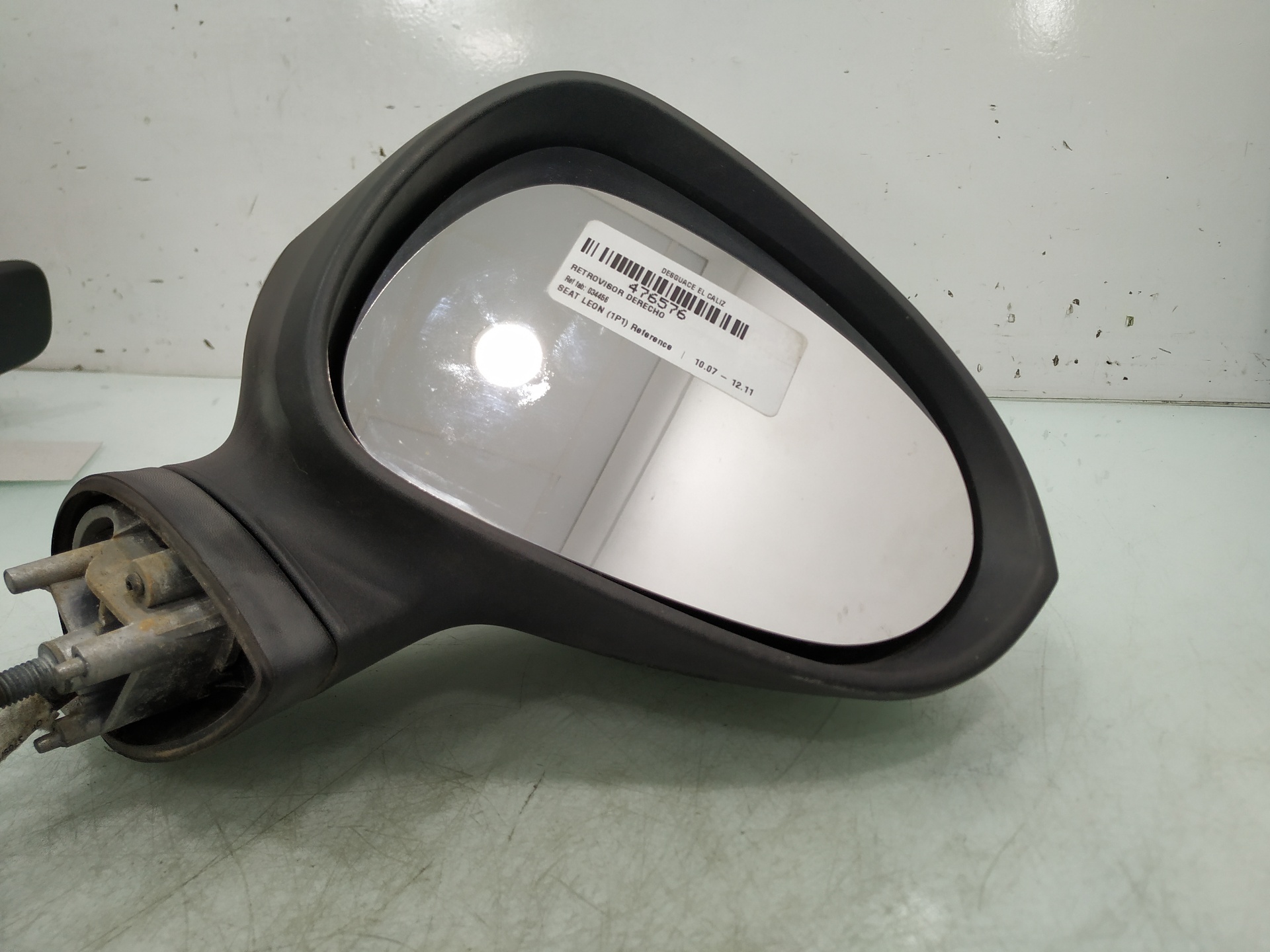 SEAT Leon 2 generation (2005-2012) Right Side Wing Mirror 034456 25929828