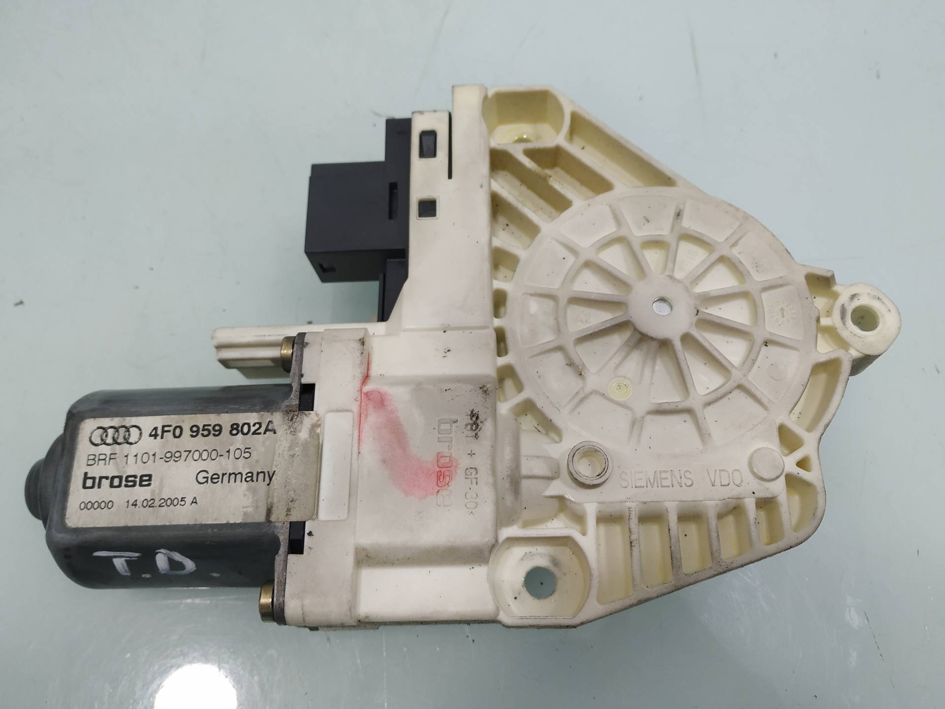 DODGE A6 C6/4F (2004-2011) Rear Right Door Window Control Motor 4F0959802A 18943472