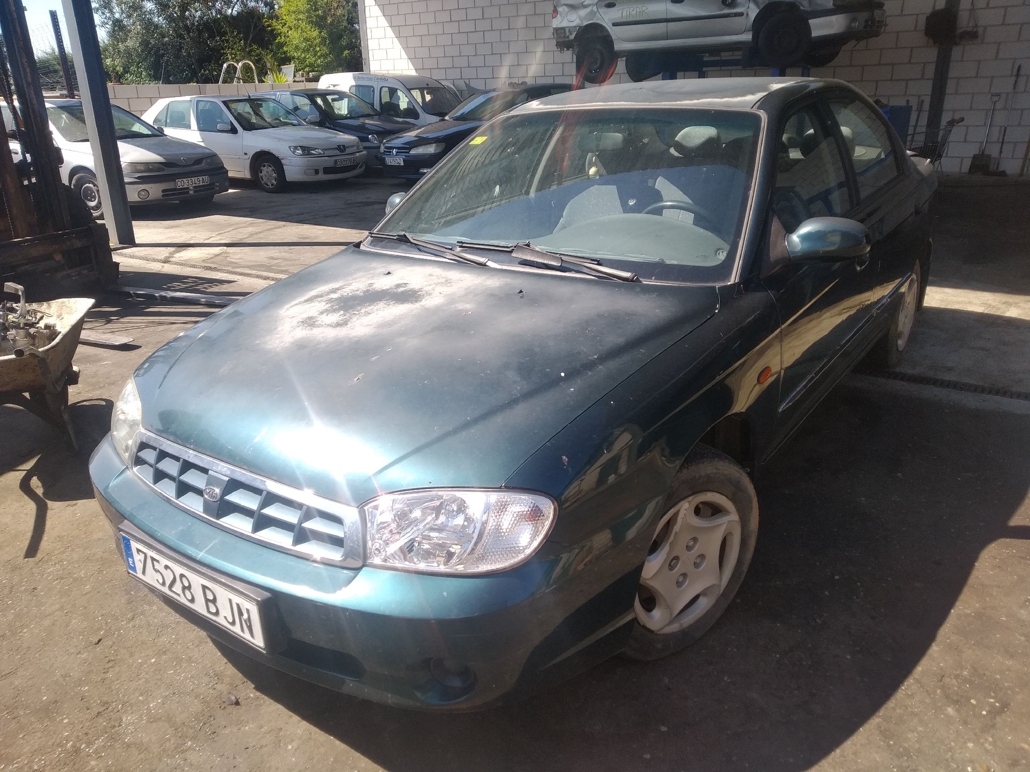 KIA Sephia 1 generation (1992-1998) Заключване на задната дясна врата 0K20372310C 24872890