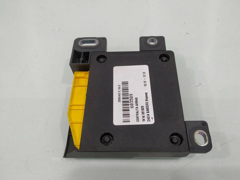 Boîtier air bag 8201163278 de Dacia Sandero (bs_) 2010-2013 con 198000 km - pieza usada