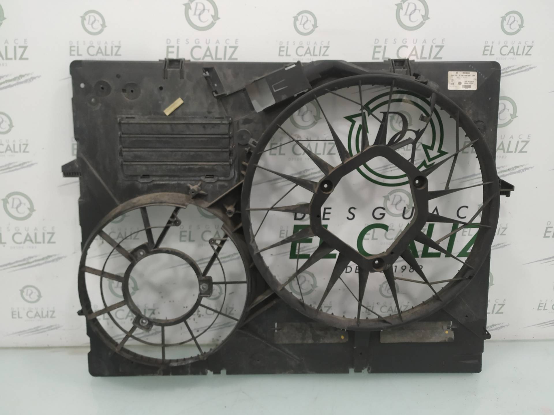 PORSCHE Cayenne 955 (2002-2010) Difuzora ventilators 7L0121203G 18959814