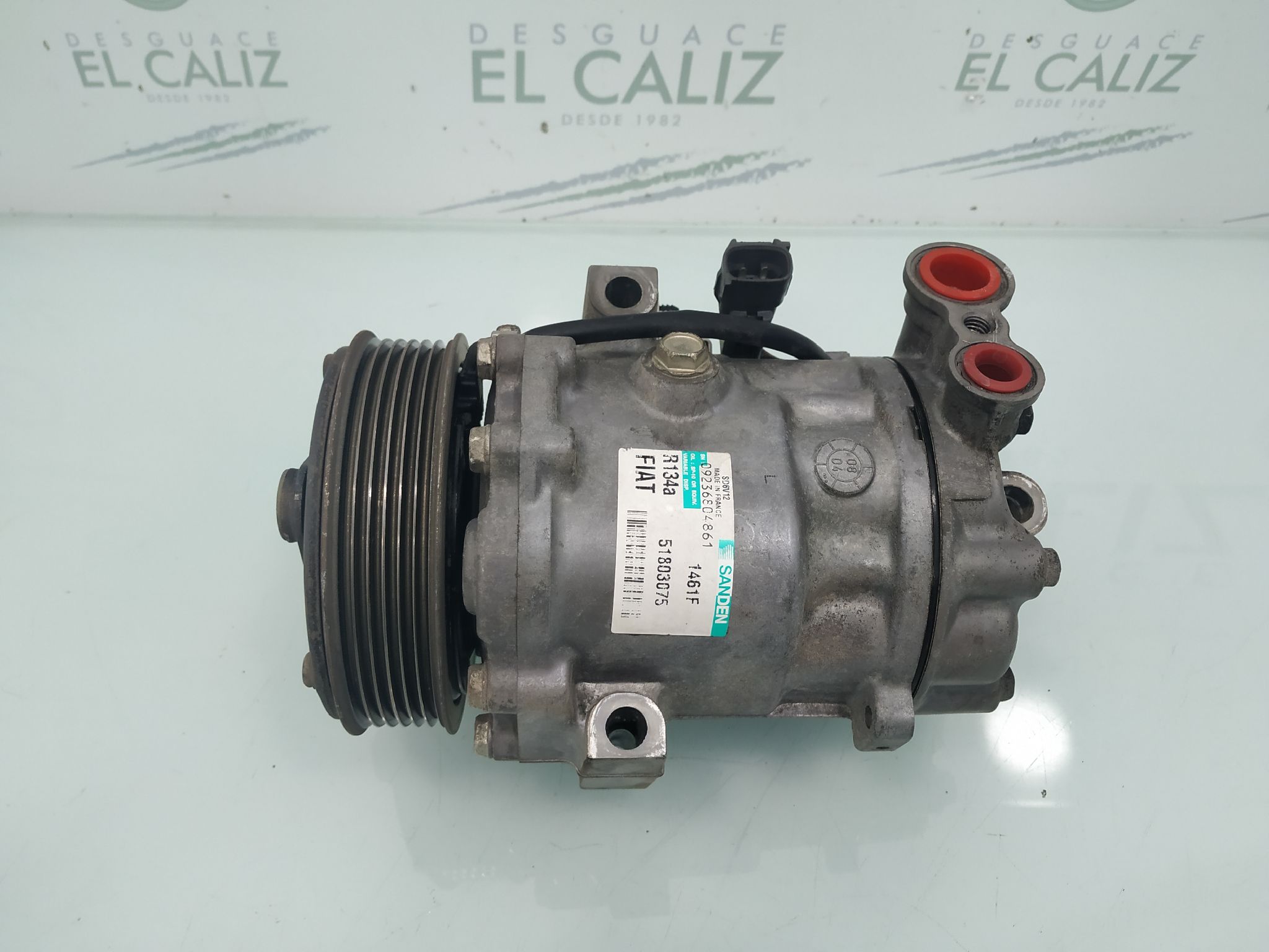 FIAT Grande Punto 1 generation (2006-2008) Hасос кондиционера SD6V12 18890884