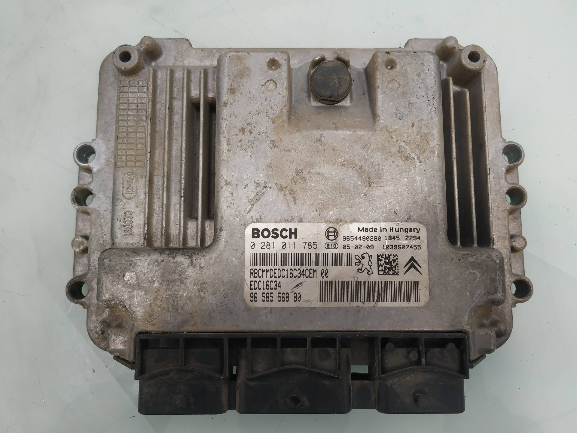 CITROËN C2 1 generation (2003-2009) Variklio kompiuteris 9658556880 19023831