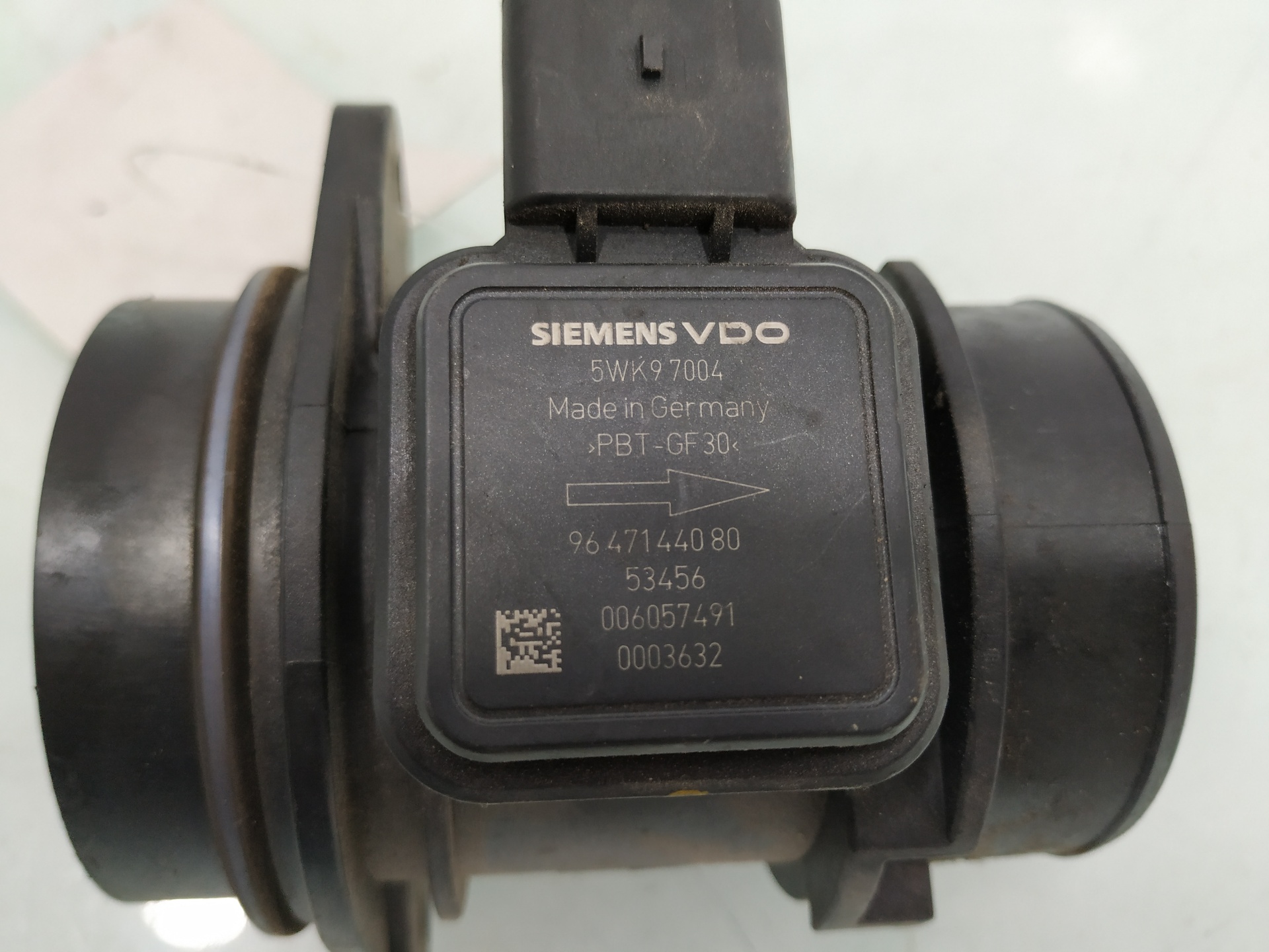 CITROËN Nemo 1 generation (2008-2015) Mass Air Flow Sensor MAF 9647144080 21286728