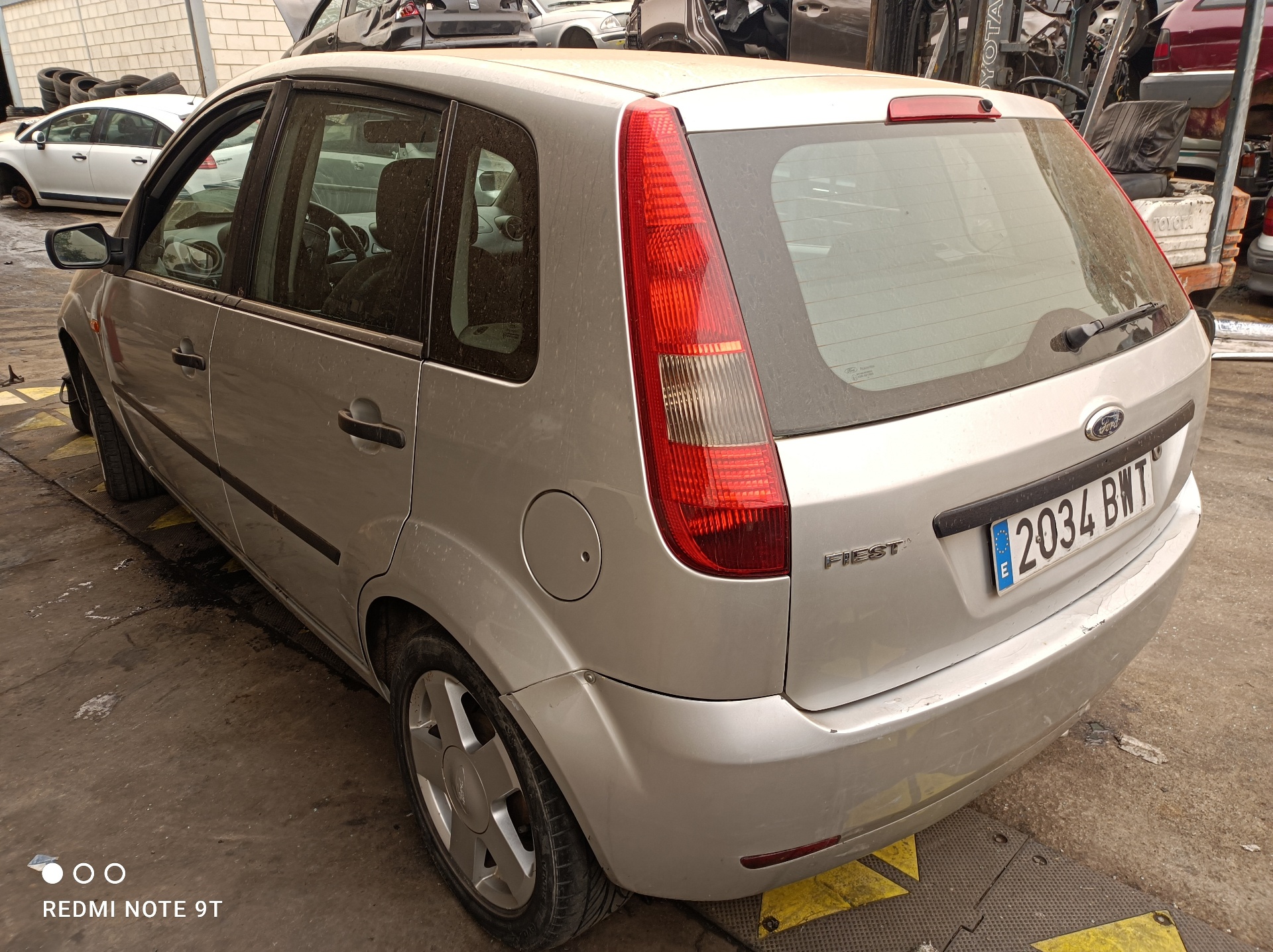 FORD Fiesta 5 generation (2001-2010) Bal első ajtó ablakemelő motorja 0130821938 19174661