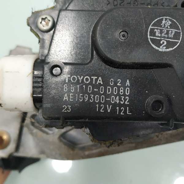 TOYOTA Yaris 2 generation (2005-2012) Priekšējā stikla tīrītāja mehānisms 851100D080 18920256