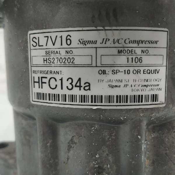 PEUGEOT 406 1 generation (1995-2004) Air Condition Pump SL7V16 18918618