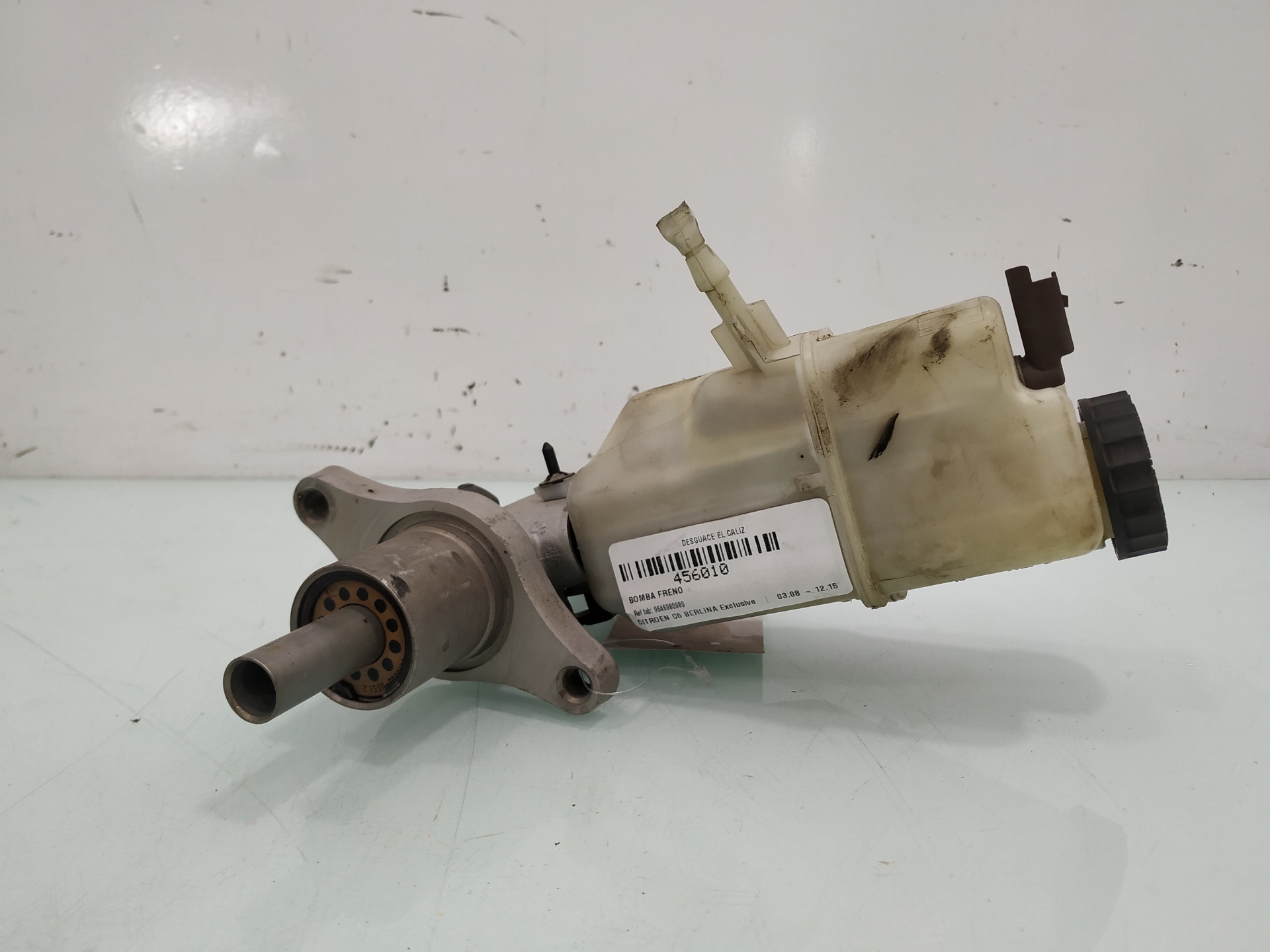 CITROËN C5 2 generation (2008-2017) Brake Cylinder 9646980980 21068820