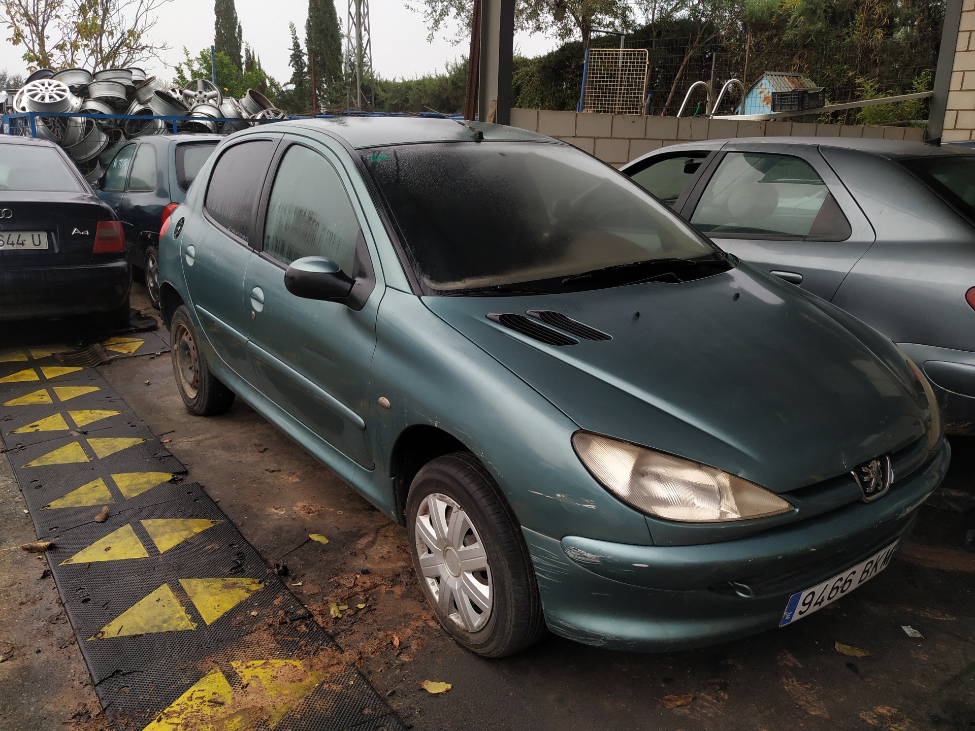 PEUGEOT 206 1 generation (1998-2009) Citas motora nodalījuma detaļas 9625224180 20493135