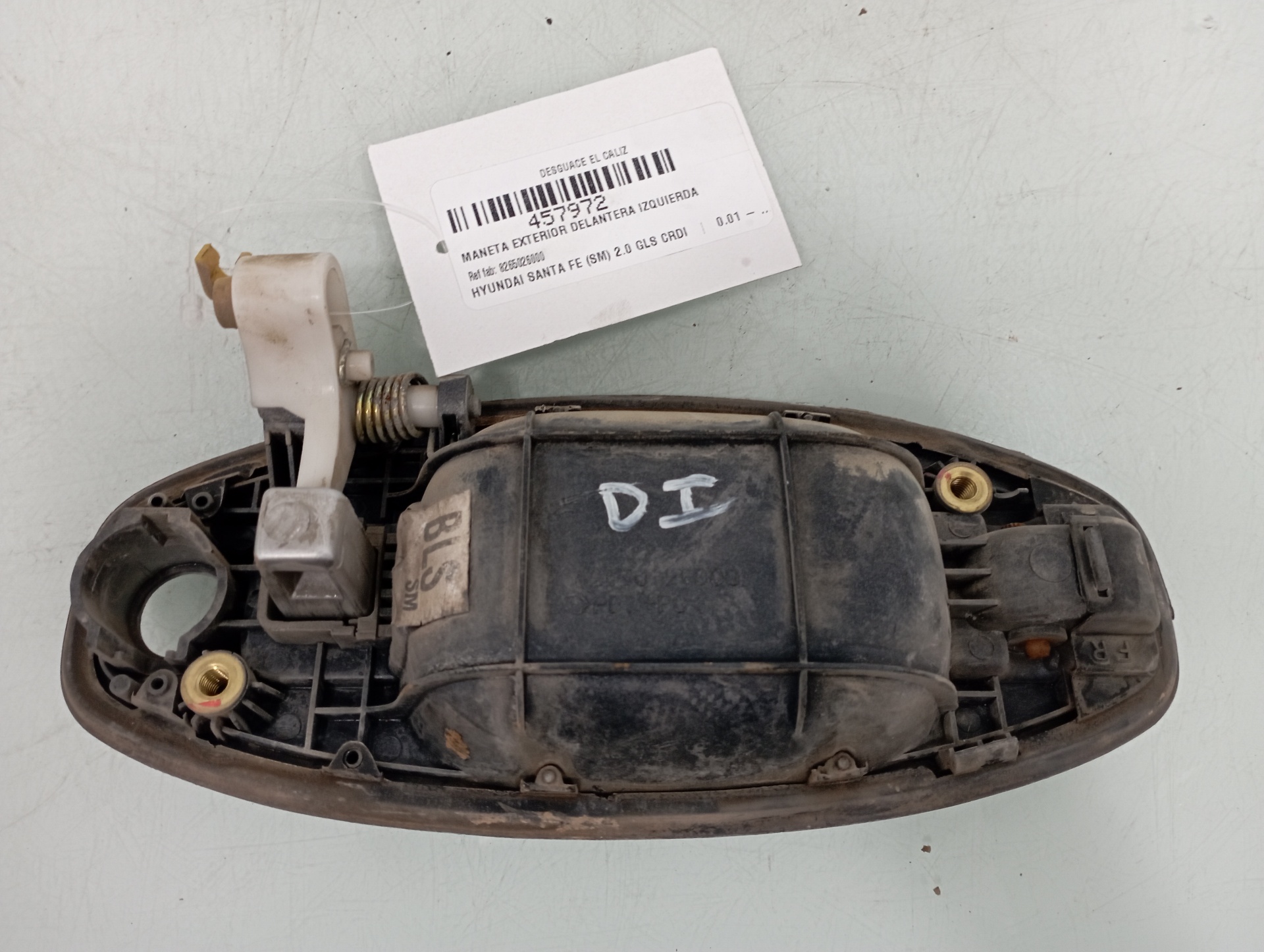 HYUNDAI Santa Fe SM (2000-2013) Front venstre dør utvendig håndtak 8265026000 21288007