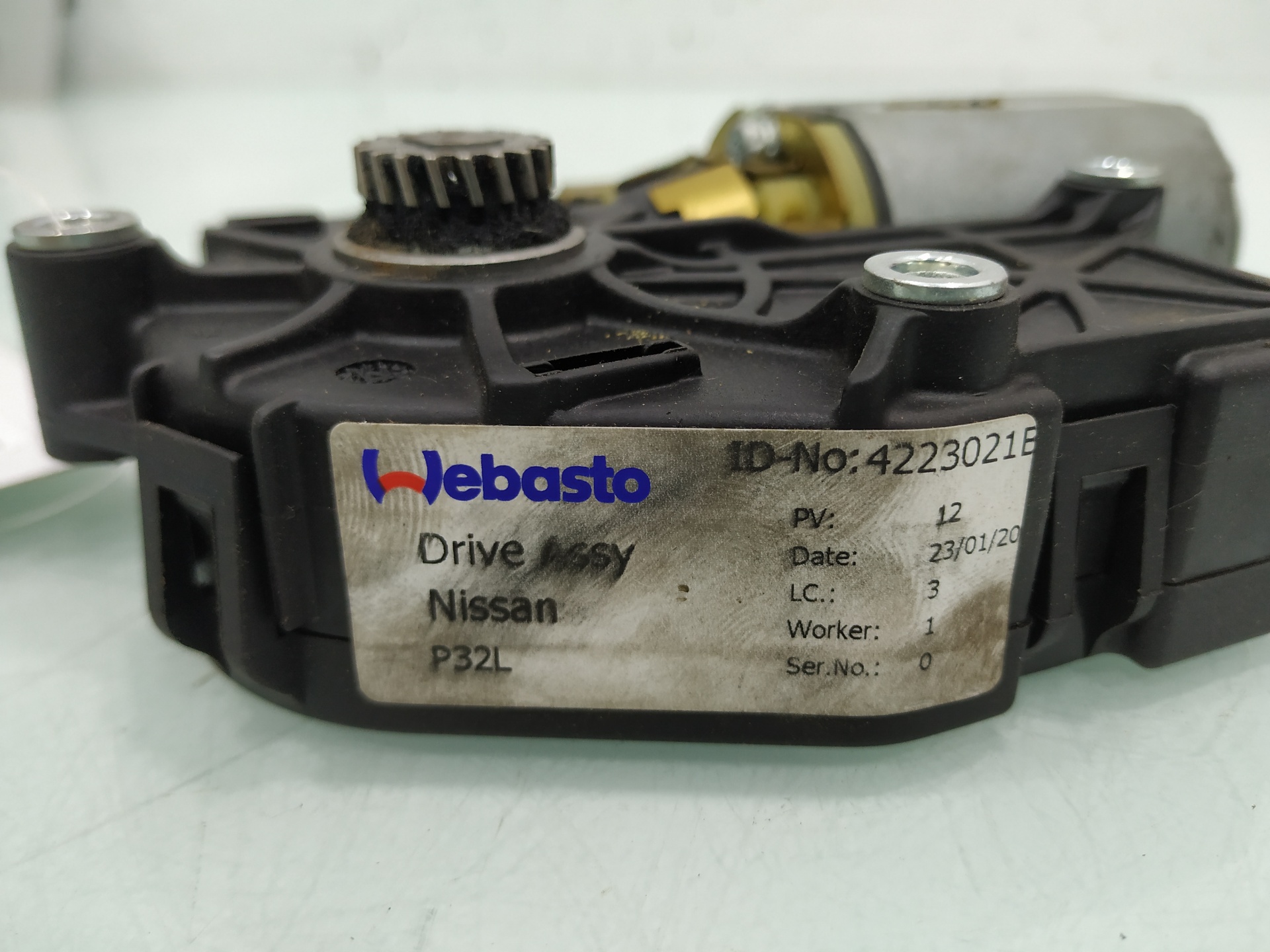 NISSAN Qashqai 1 generation (2007-2014) Sunroof Control Module 1731706A 24919685