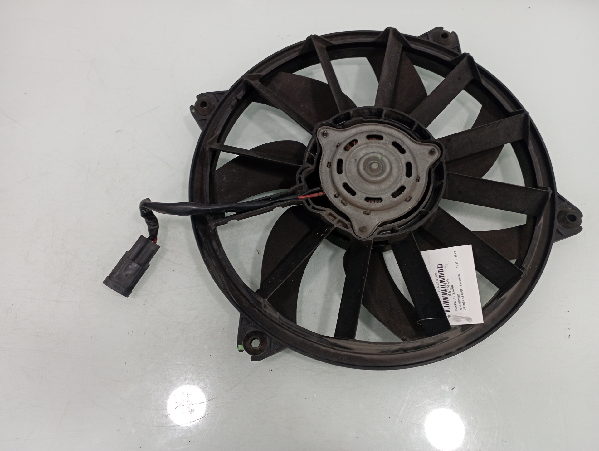 CITROËN C4 1 generation (2004-2011) Ventilateur diffuseur 9650116580 24915424