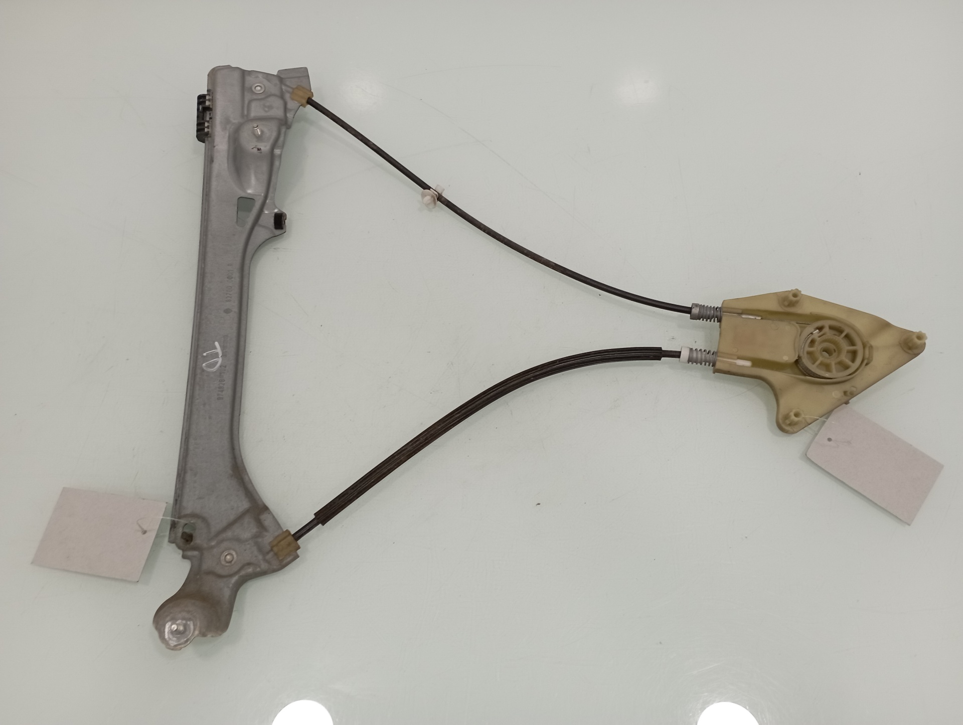 RENAULT Laguna 3 generation (2007-2015) Rear Right Door Window Regulator 989698103 24912384