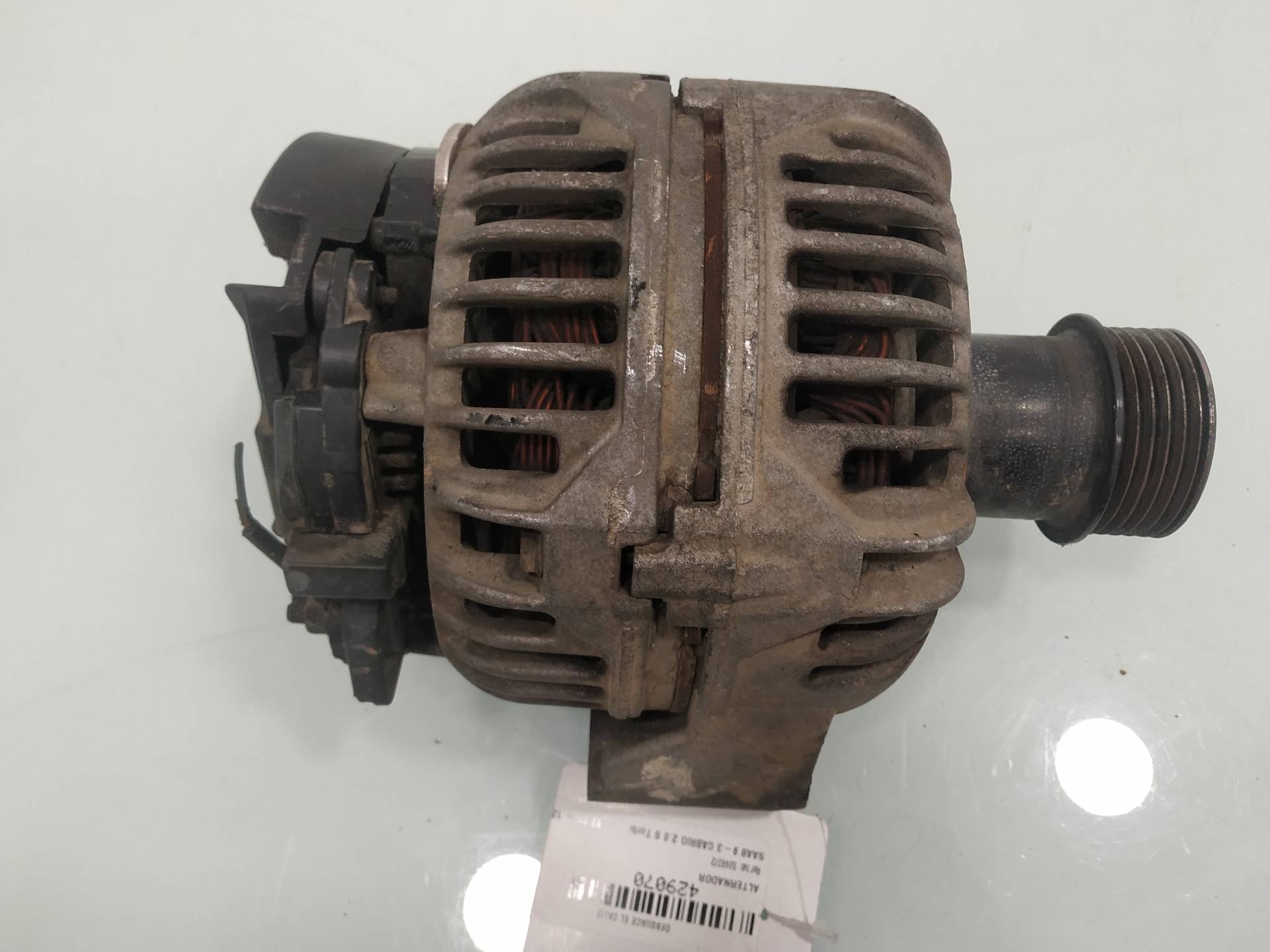 Alternador B205E 5248372 de Saab 9-3 cabriolet (ys3d) 1998-2003 con 161210 km - pieza usada