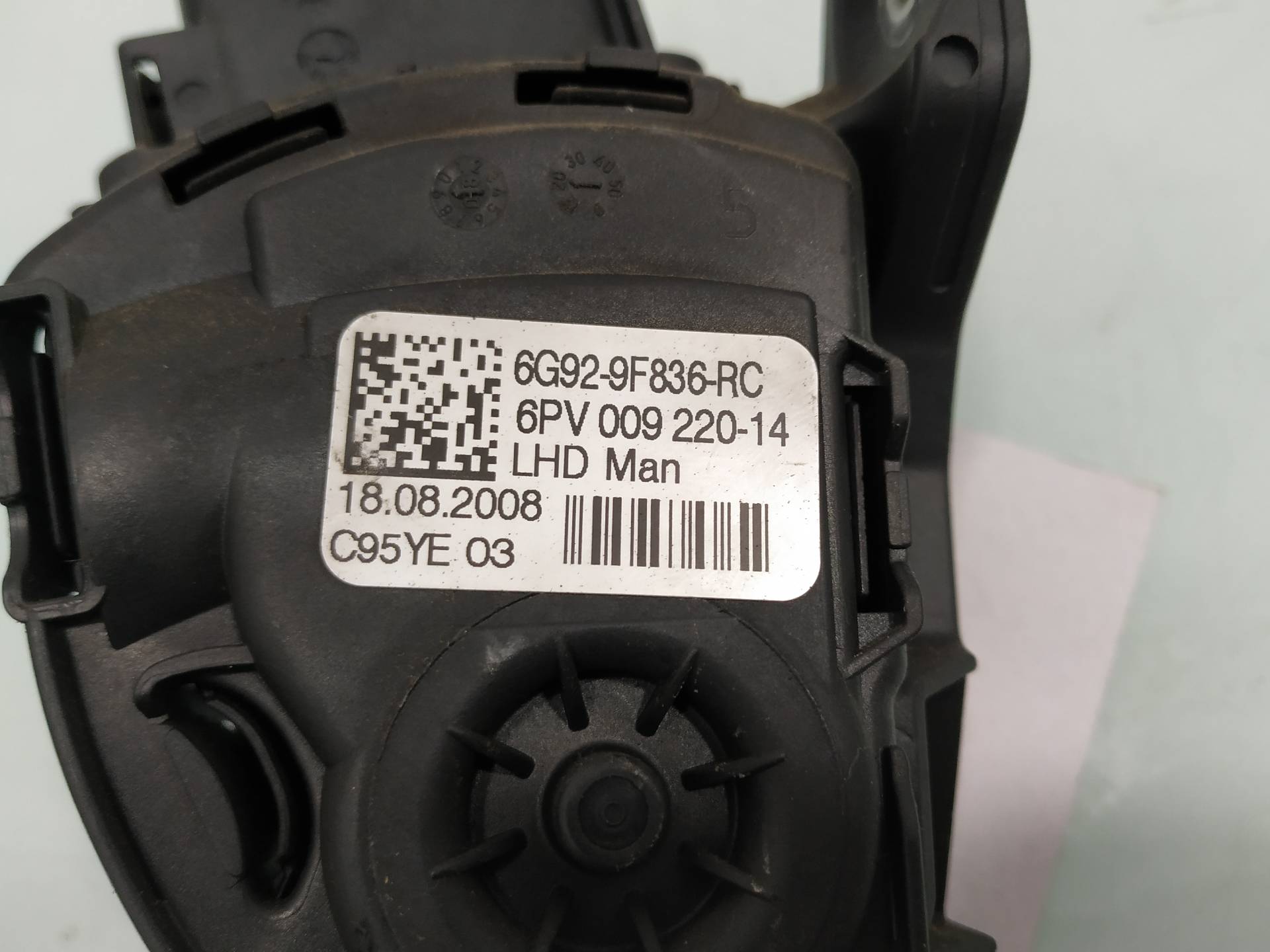 FORD Mondeo 4 generation (2007-2015) Педаль газа 6G929F836RC 19201364