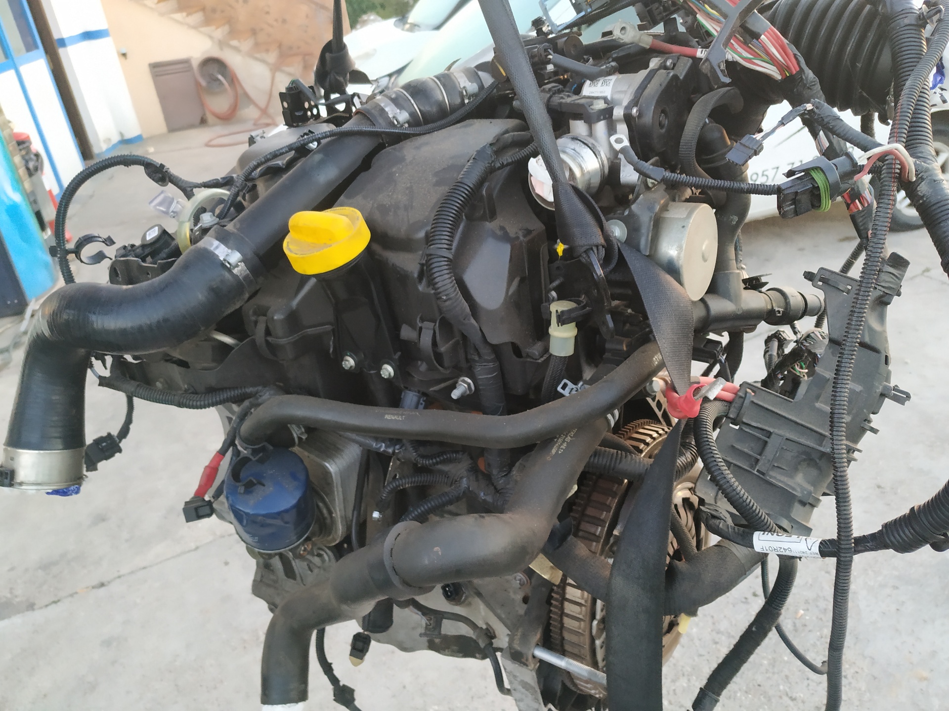 RENAULT Captur 1 generation (2013-2019) Engine K9K 24871120