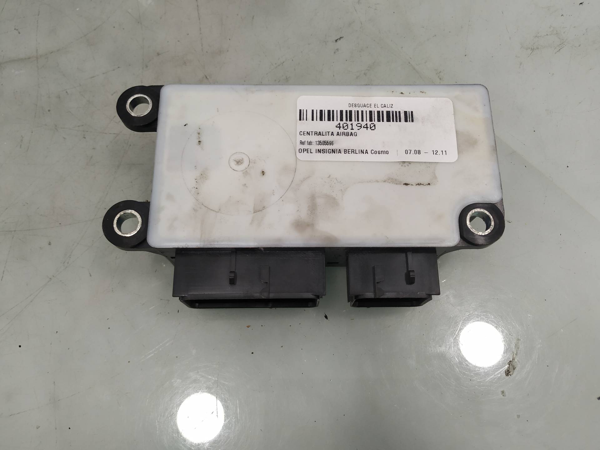 Centralita airbag A20DTH 13505596 de Opel Insignia a (g09) 2008-2017 160 CV