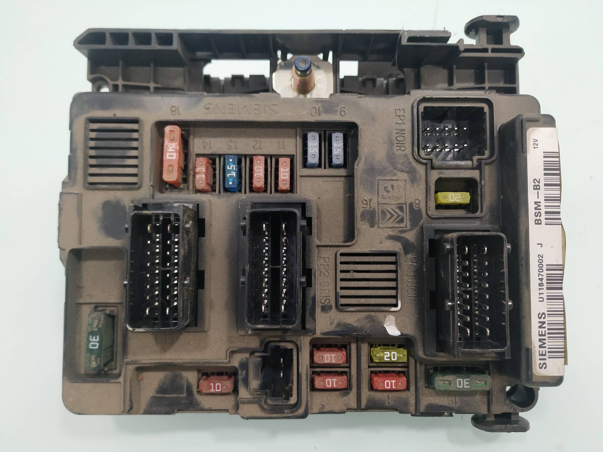 PEUGEOT Partner 1 generation (1996-2012) Fuse Box 965061858000 19071512