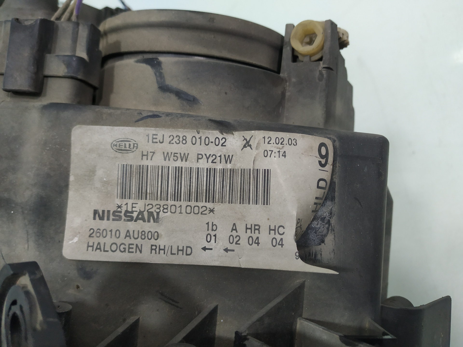 NISSAN Primera P12 (2001-2008) Front Right Headlight 26010AU800 24915991