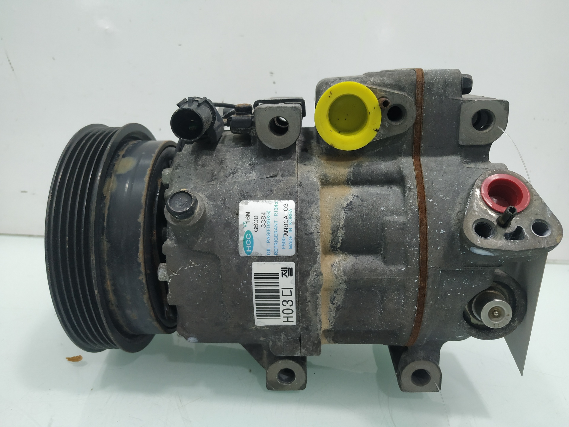 HYUNDAI i30 FD (1 generation) (2007-2012) Air Condition Pump F500AN8CA 24916362