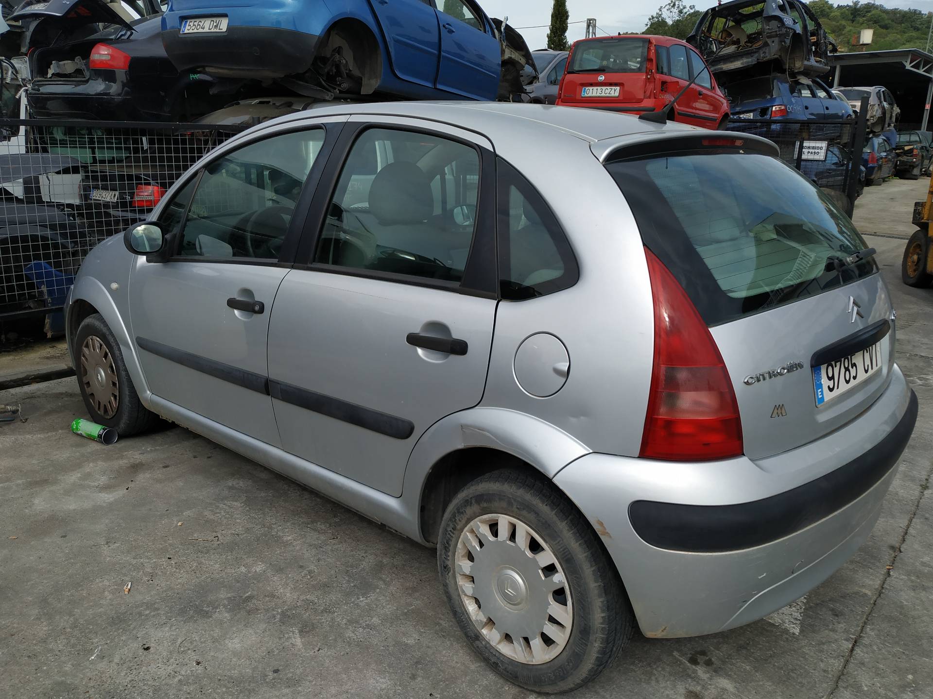 CITROËN C3 1 generation (2002-2010) Супорт тормозов передний левый 4401E0 18982099