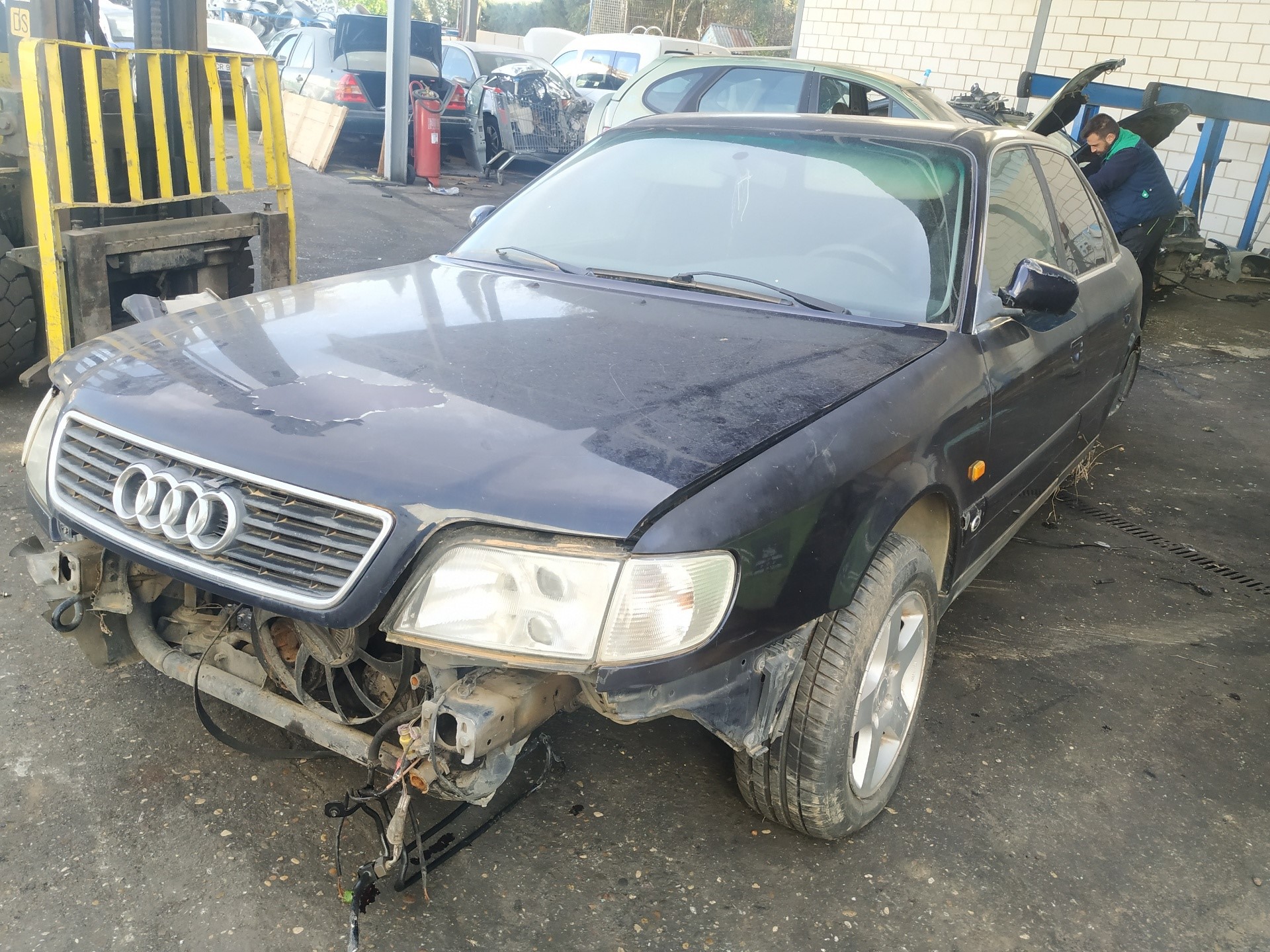 AUDI A6 C4/4A (1994-1997) Кнопка стеклоподъемника передней левой двери 4A0959521 19195593