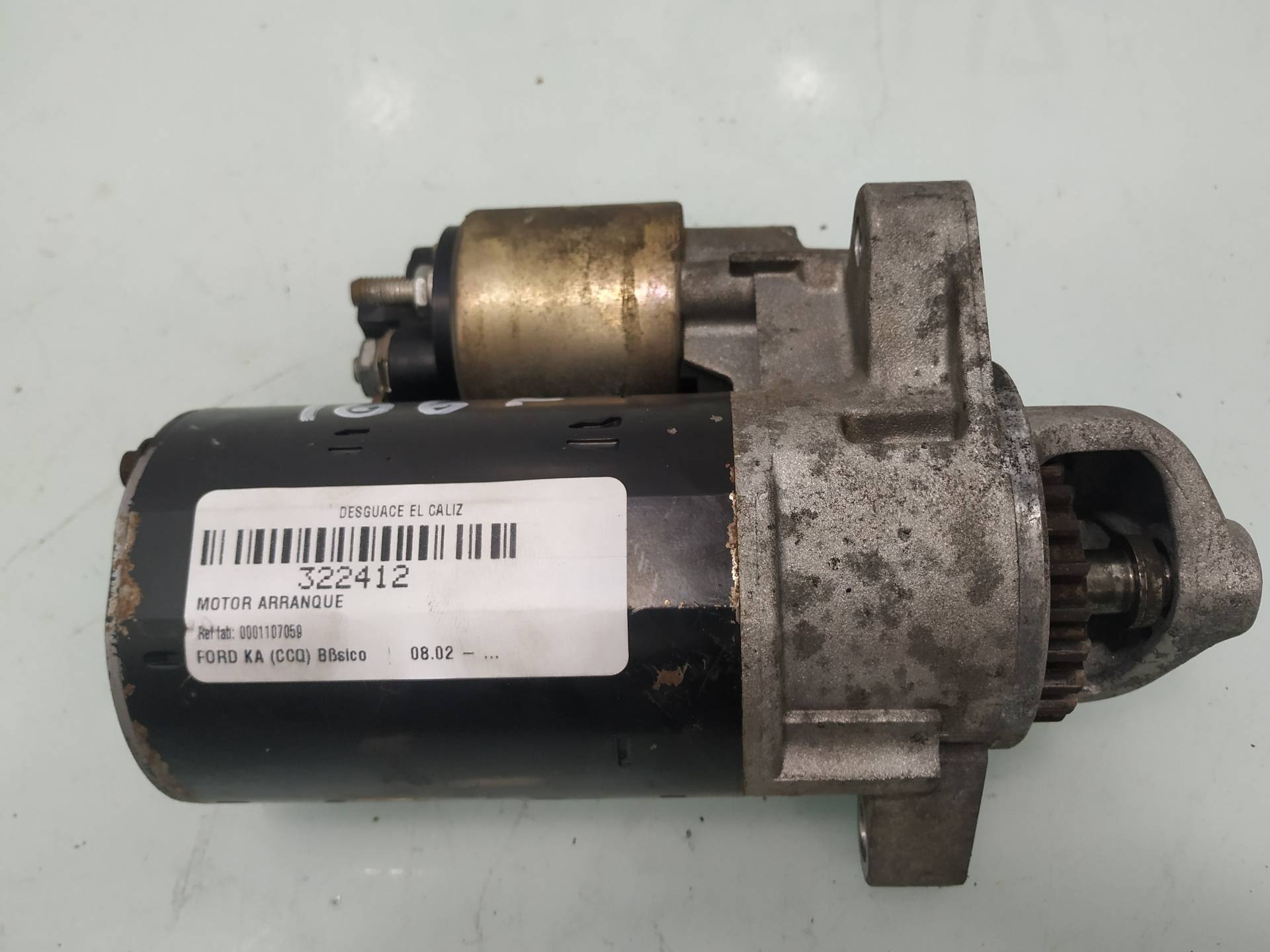 FORD Ka 1 generation (1996-2008) Starter Motor 0001107059 19006182