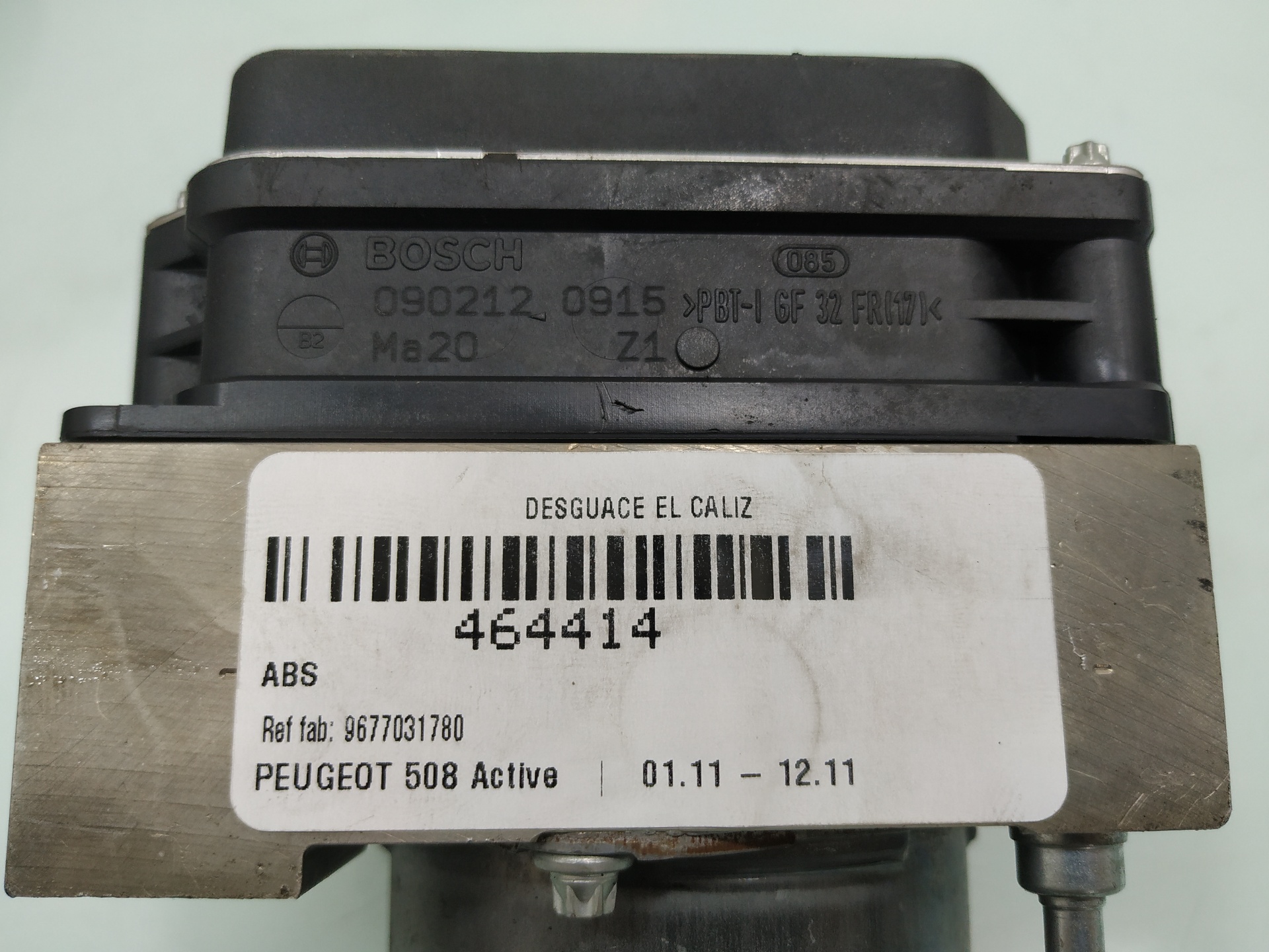 PEUGEOT 508 1 generation (2010-2020) ABS Pump 9677031780 22852863