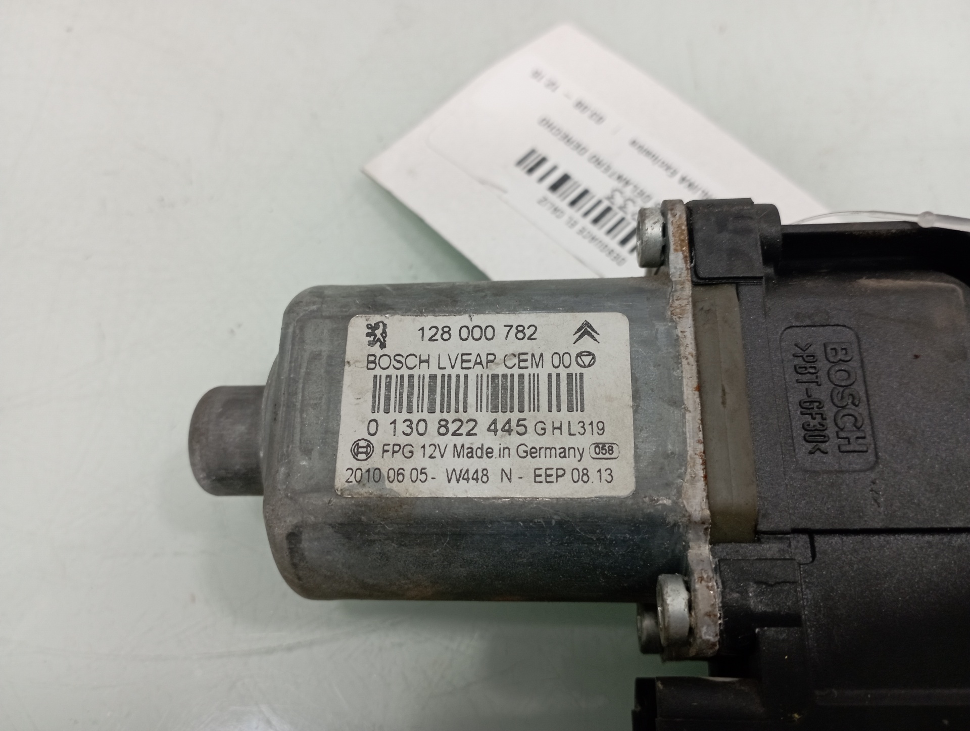 CITROËN C5 2 generation (2008-2017) Moteur de commande de vitre de porte avant droite 128000782 21068452