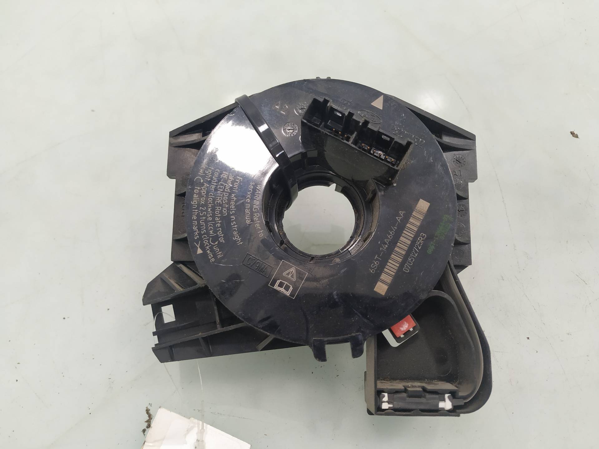 FORD Fiesta 5 generation (2001-2010) Steering Wheel Slip Ring Squib 6S6T14A664AA 18835026