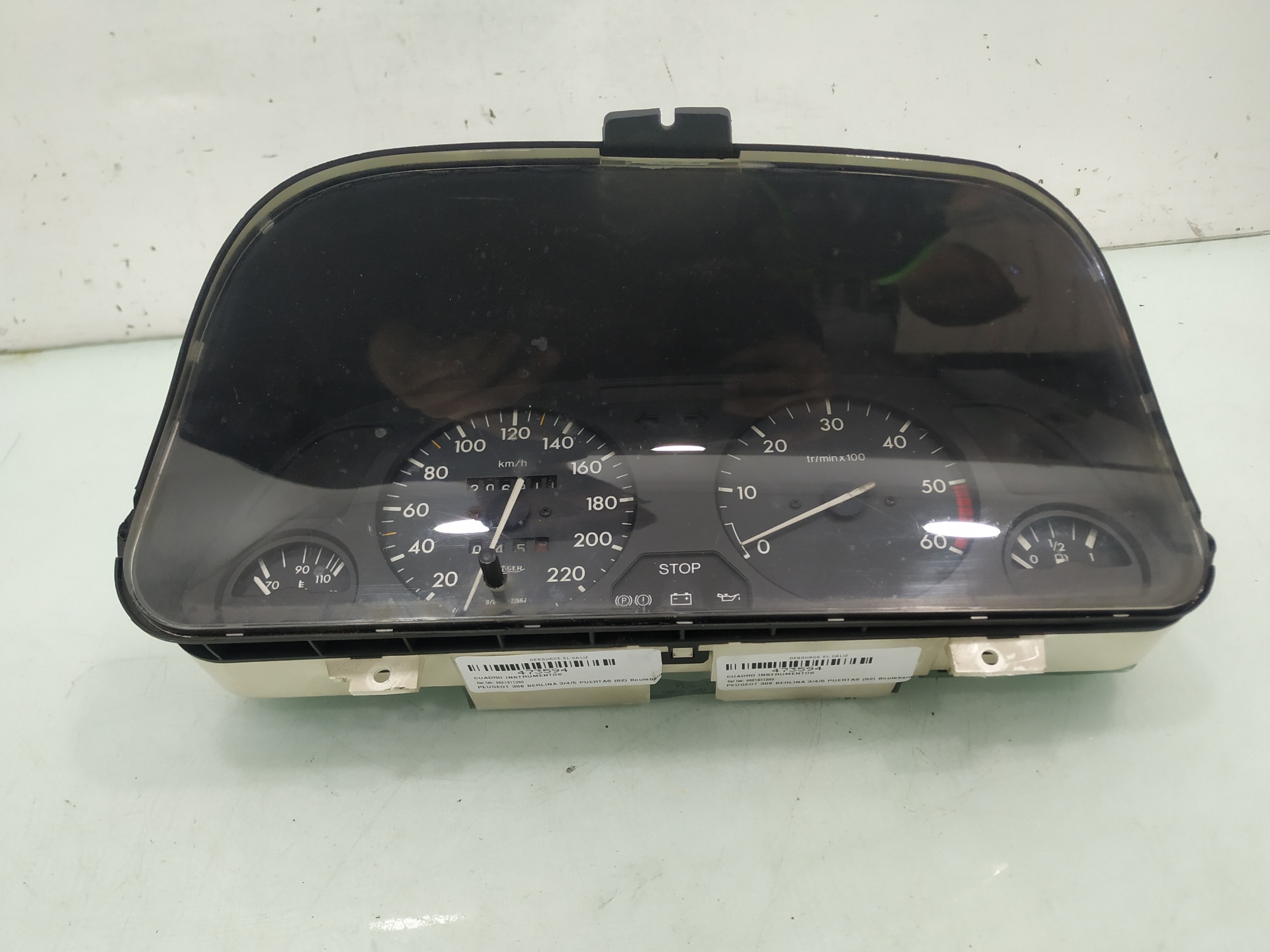 PEUGEOT 306 1 generation (1993-2002) Speedometer 9621611380 25961509