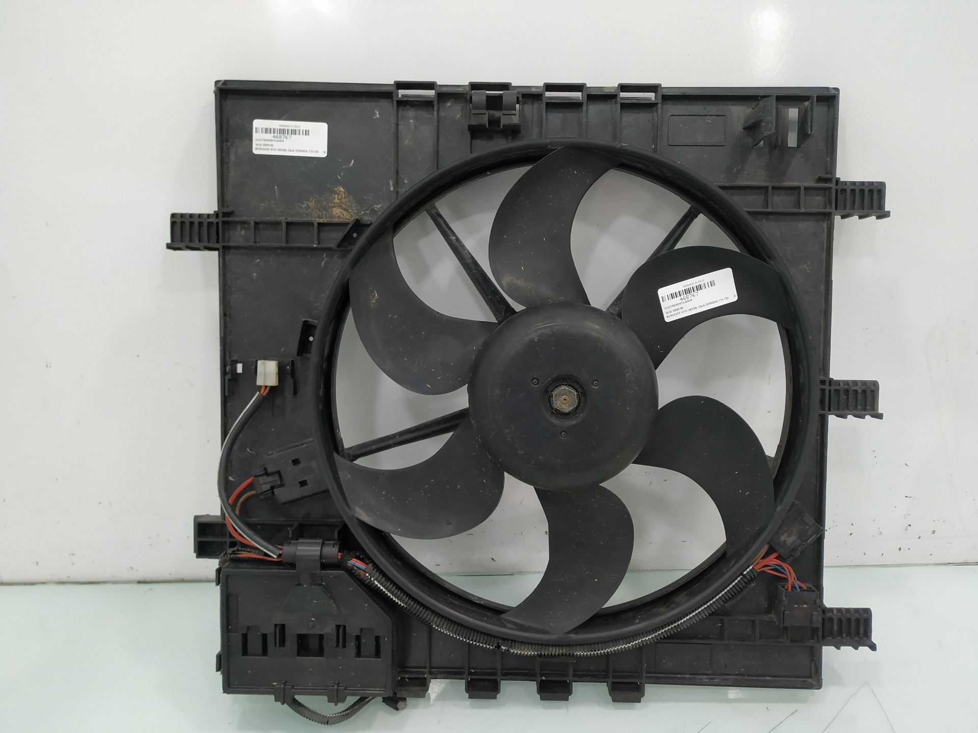 MERCEDES-BENZ Vito W638 (1996-2003) Difūzoriaus ventiliatorius 0005051455 24918896