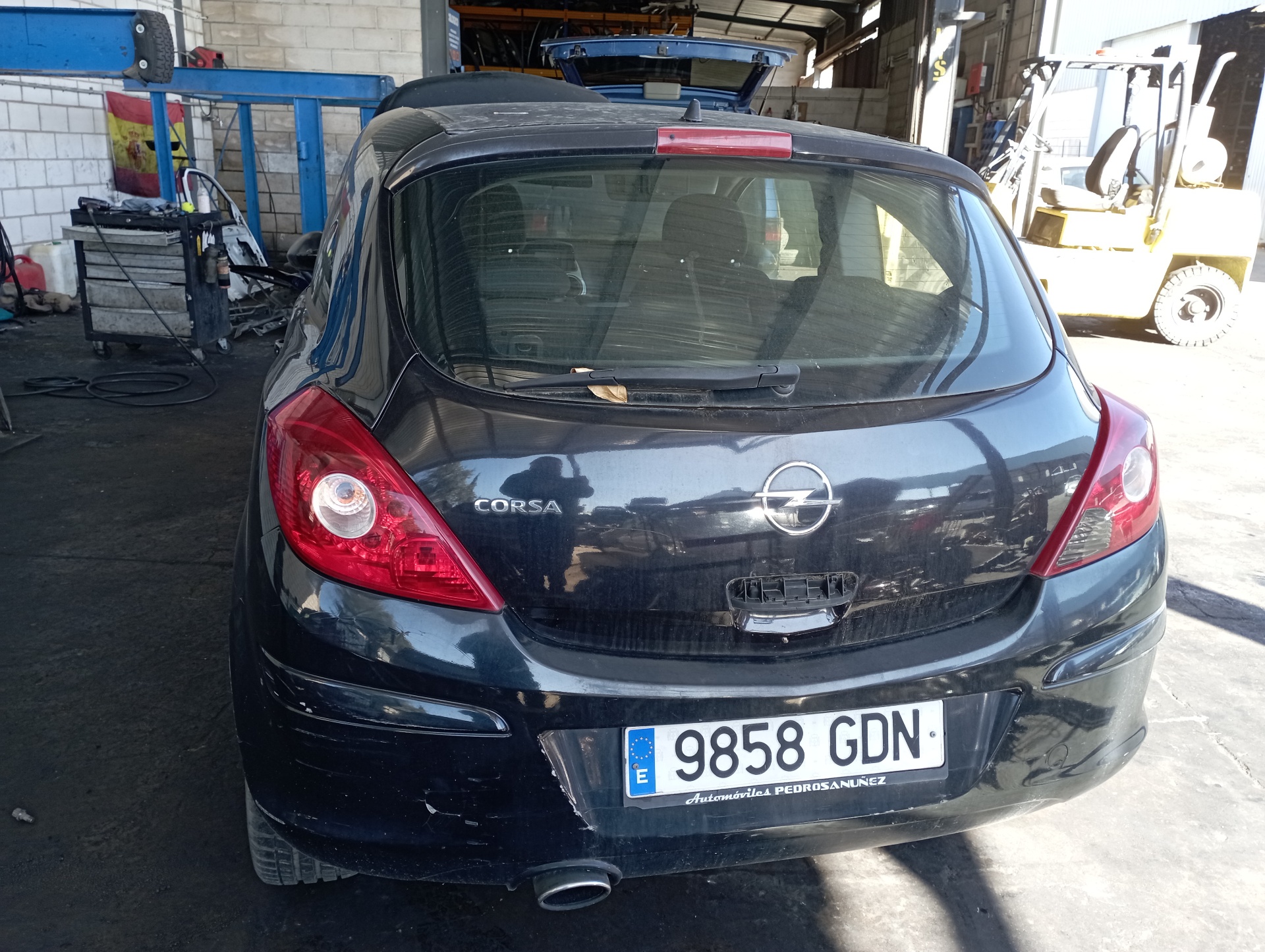 OPEL Corsa D (2006-2020) Замок передней левой двери 13258271 25929693