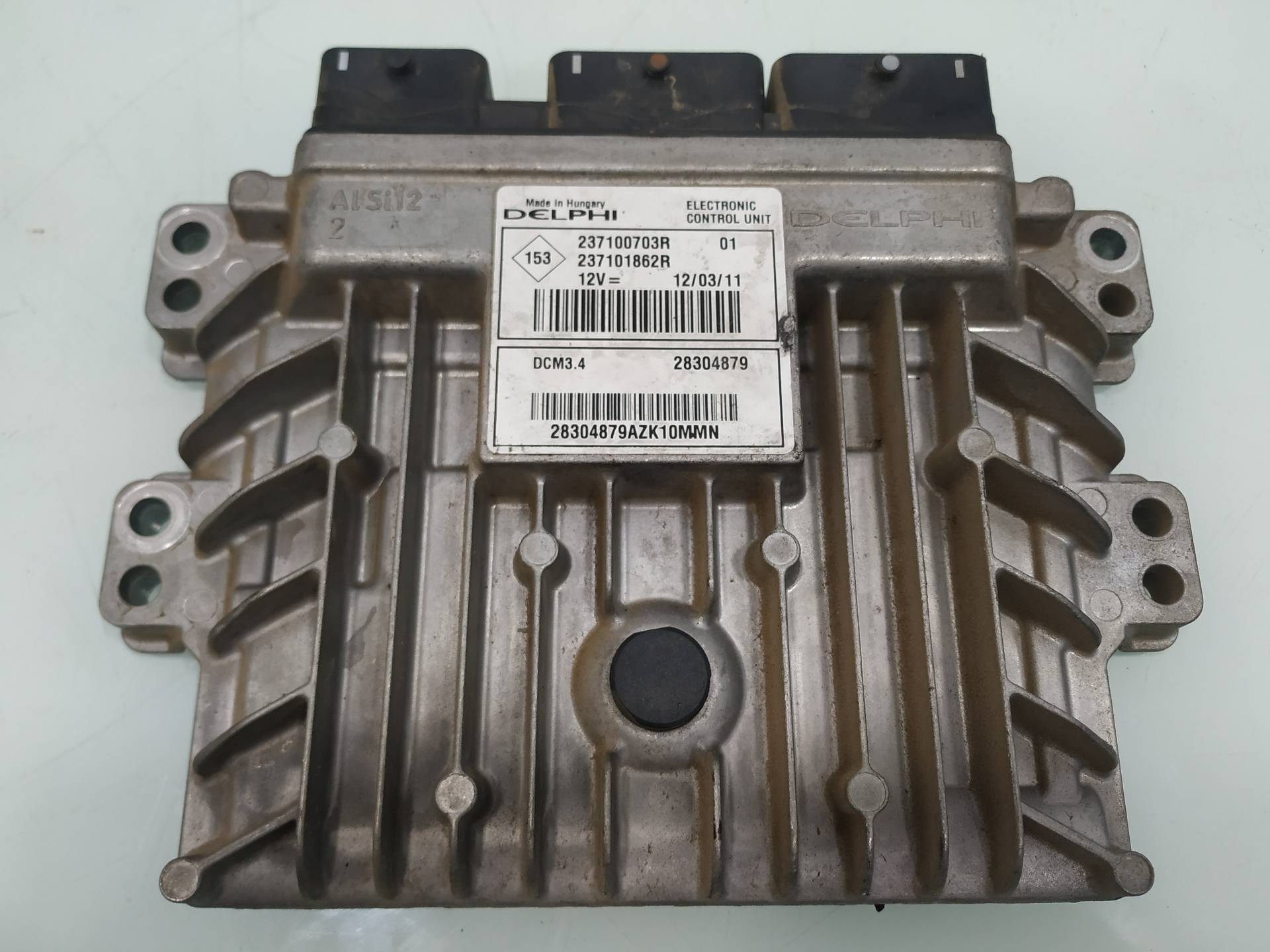 DACIA Sandero 1 generation (2008-2012) Moottorin ohjausyksikkö ECU 237100703R 24908840