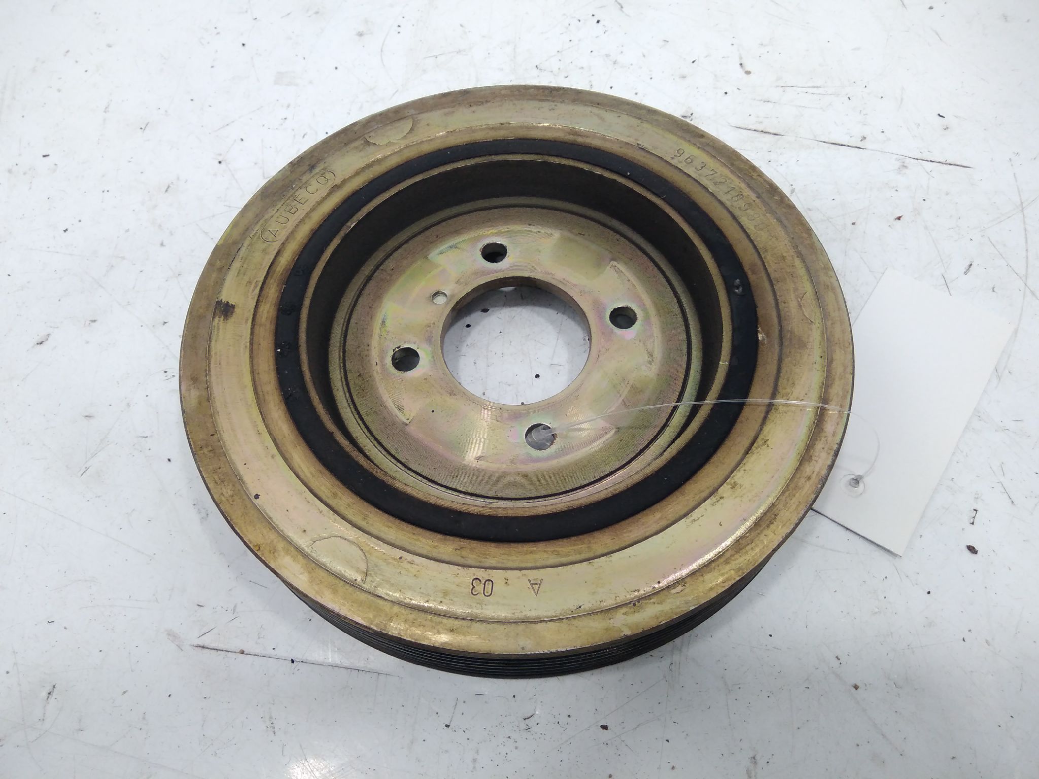 CITROËN C15 Crankshaft Pulley 9637218980 19123242