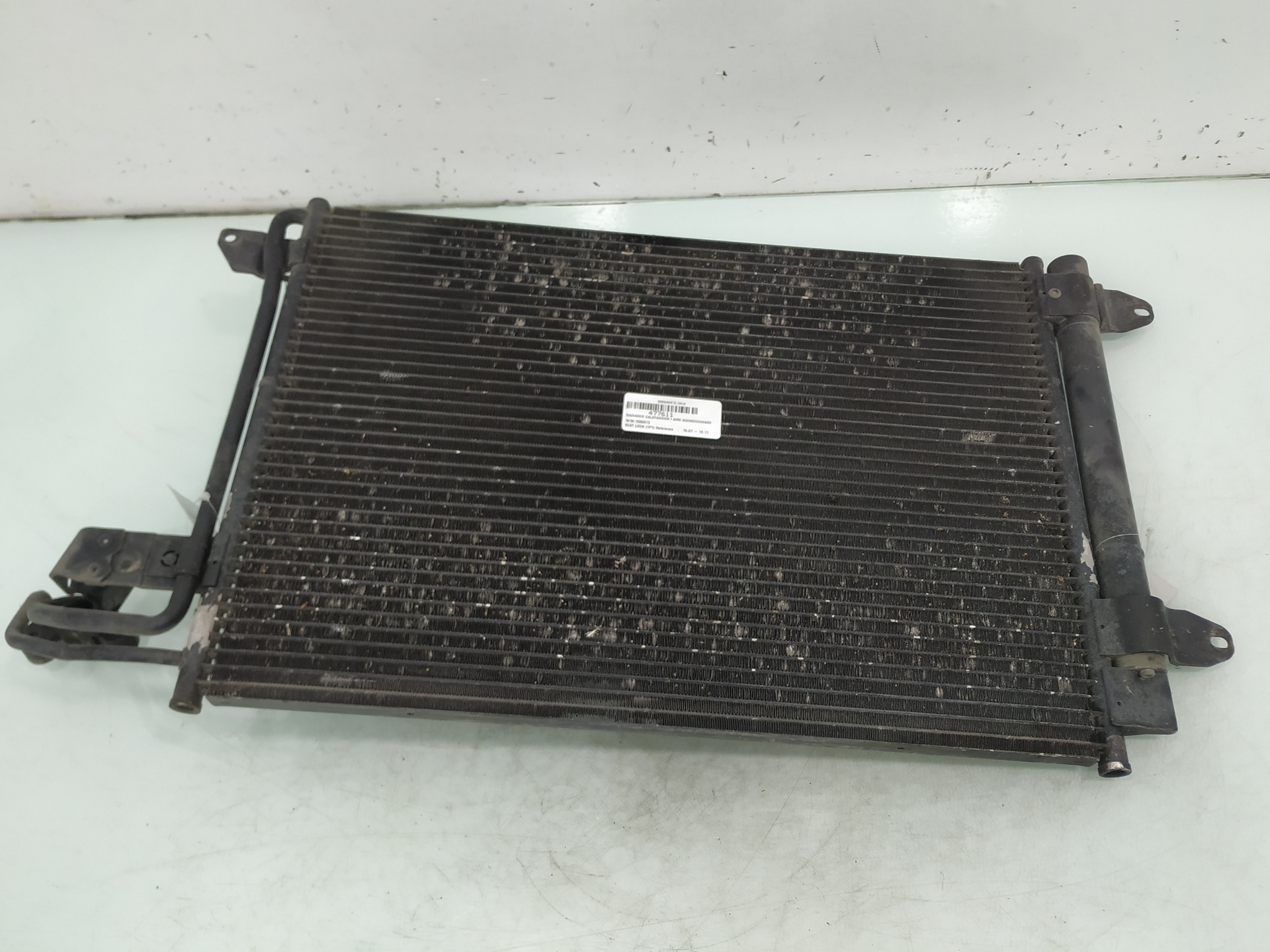 SEAT Leon 2 generation (2005-2012) Air Con Radiator 1K0820411Q 25929792