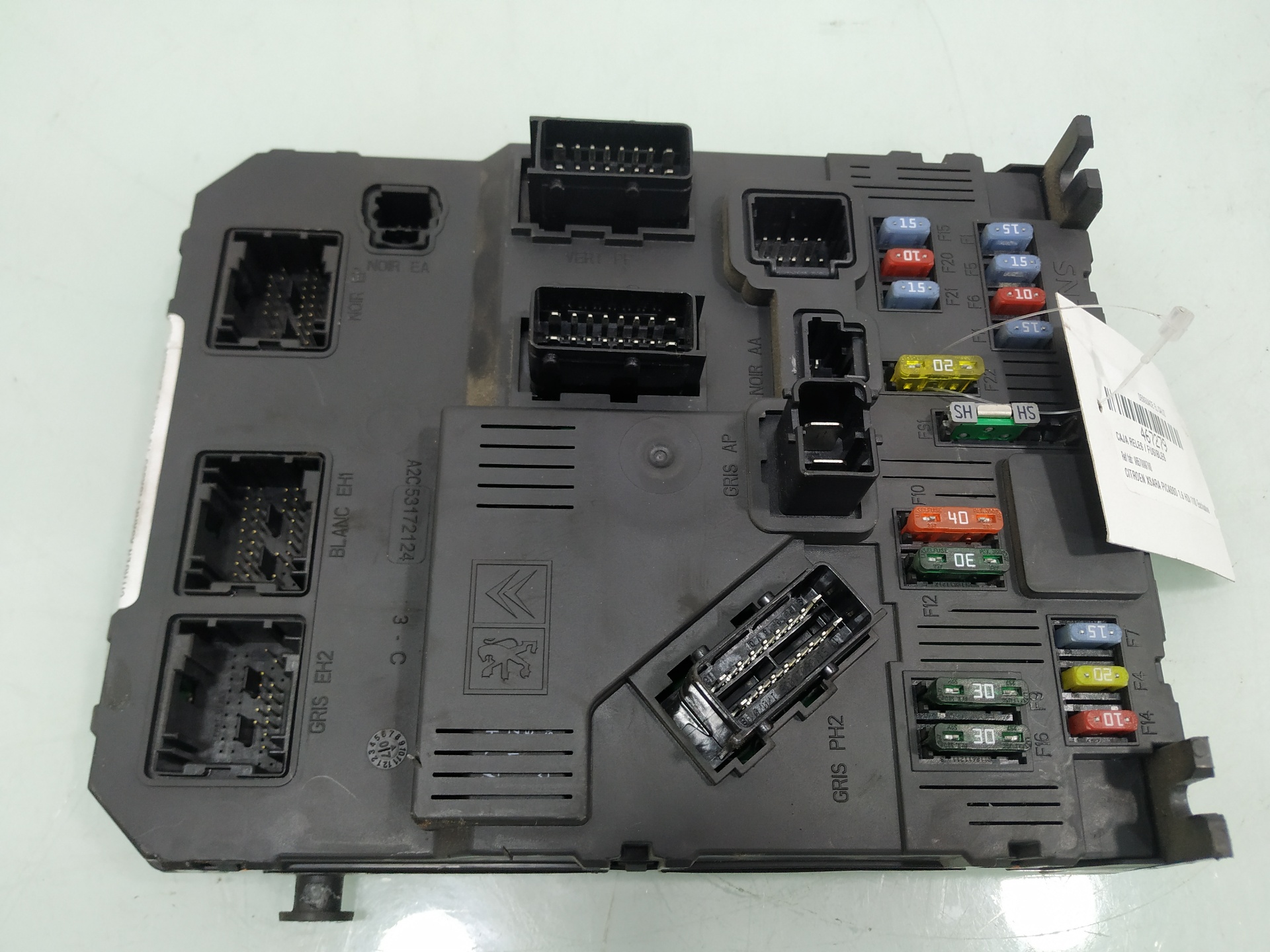 CITROËN Xsara Picasso 1 generation (1999-2010) Fuse Box 9657999780 24916221