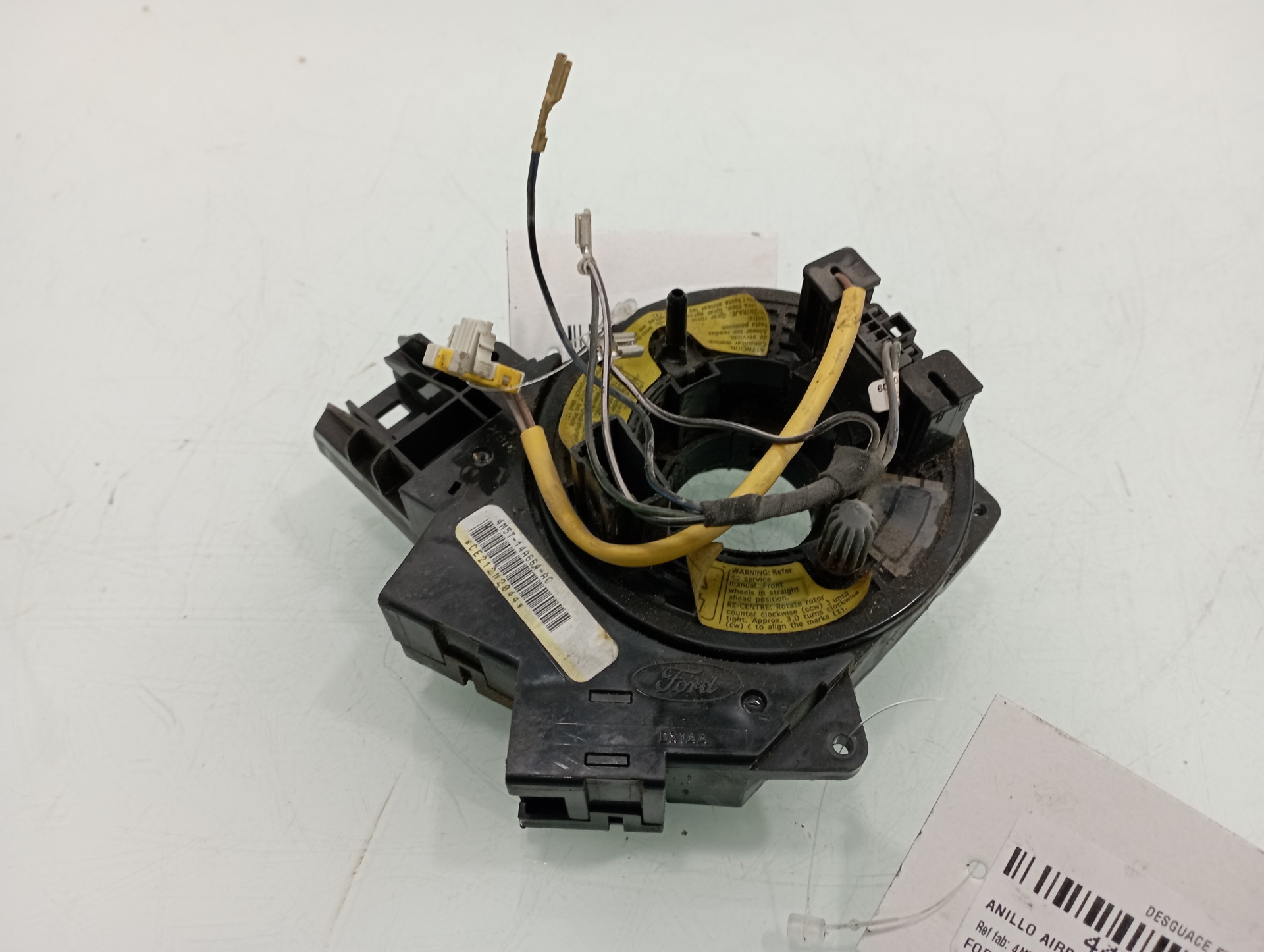 FORD Transit Connect 1 generation (2002-2024) Steering Wheel Slip Ring Squib 4M5T14A664AC 19105998