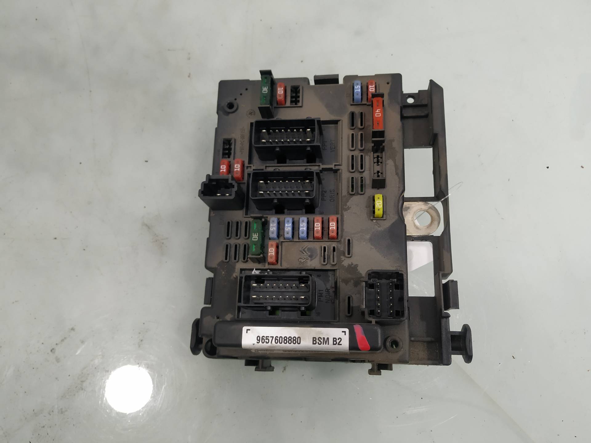 PEUGEOT 206 1 generation (1998-2009) Fuse Box 9657608880 21066003