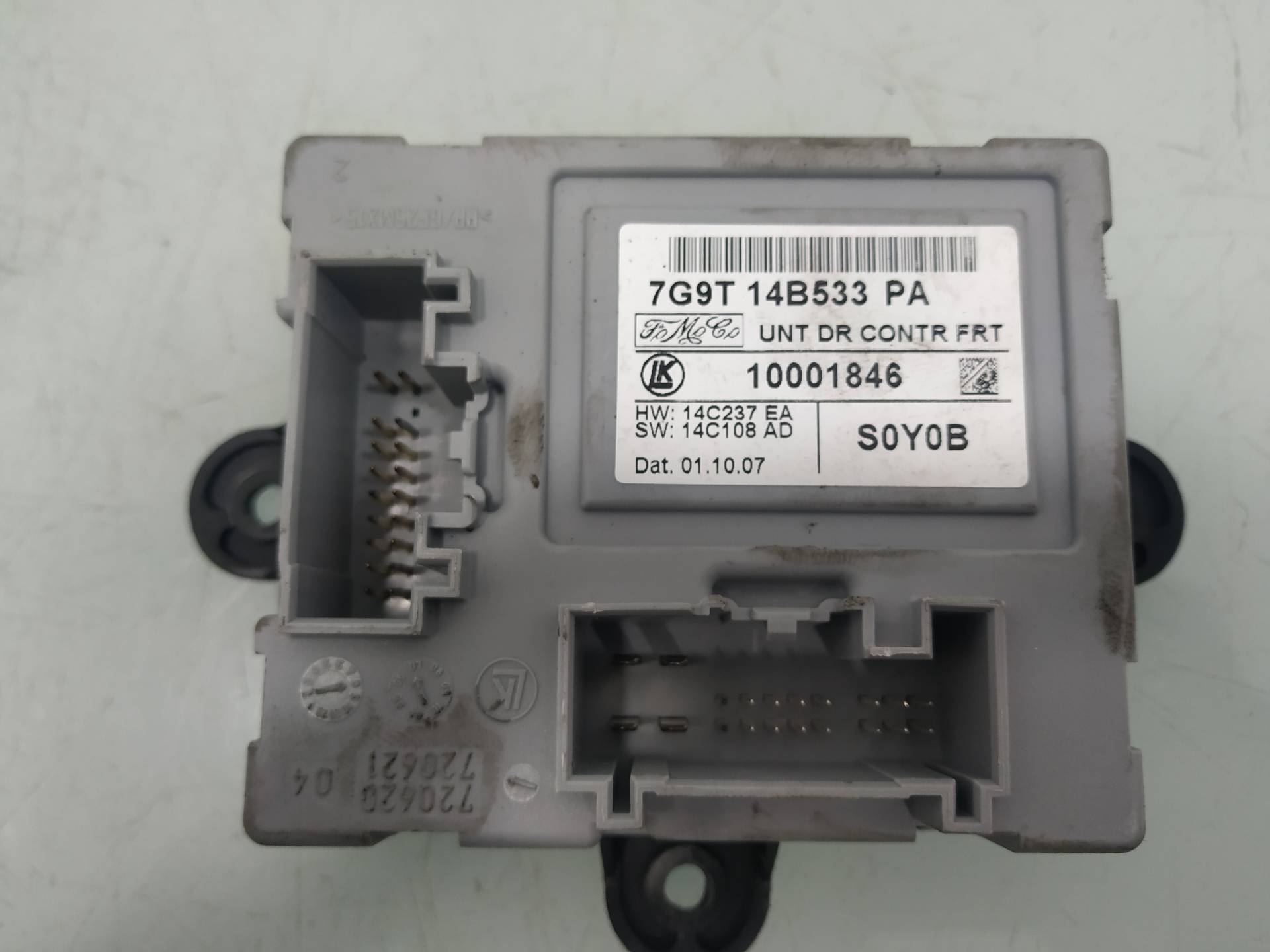 FORD Mondeo 4 generation (2007-2015) Other Control Units 7G9T14B533PA 18954997