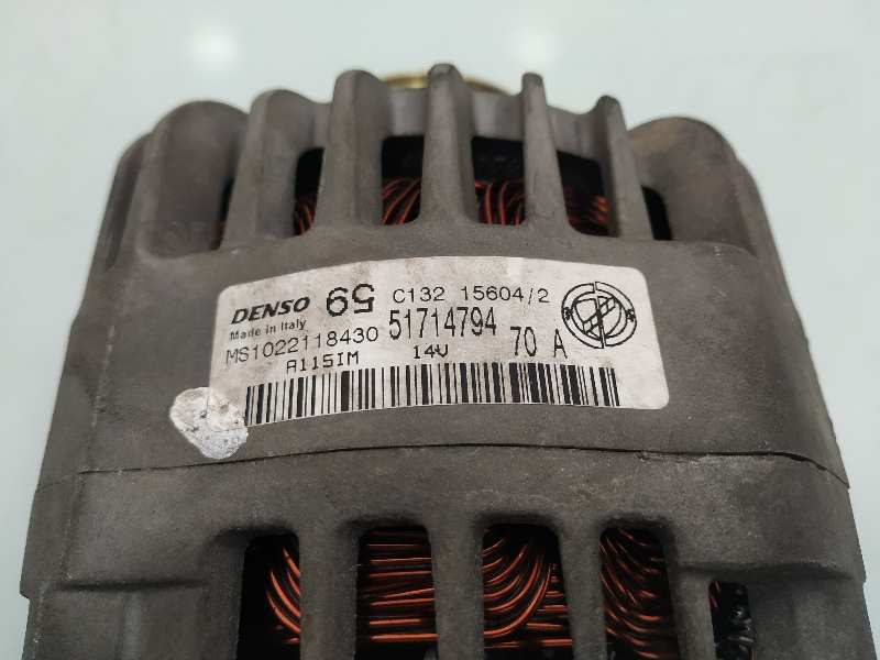 FIAT Panda 2 generation (2003-2011) Alternator 51714794 18927543