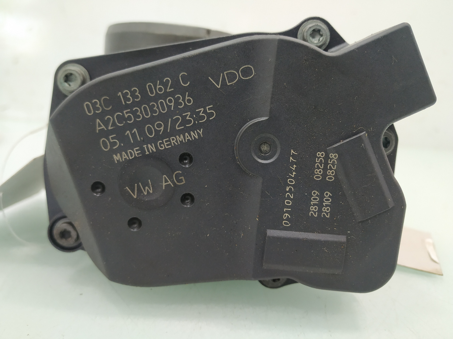 SEAT Leon 2 generation (2005-2012) Droselinė sklendė 03C133062C 25930660