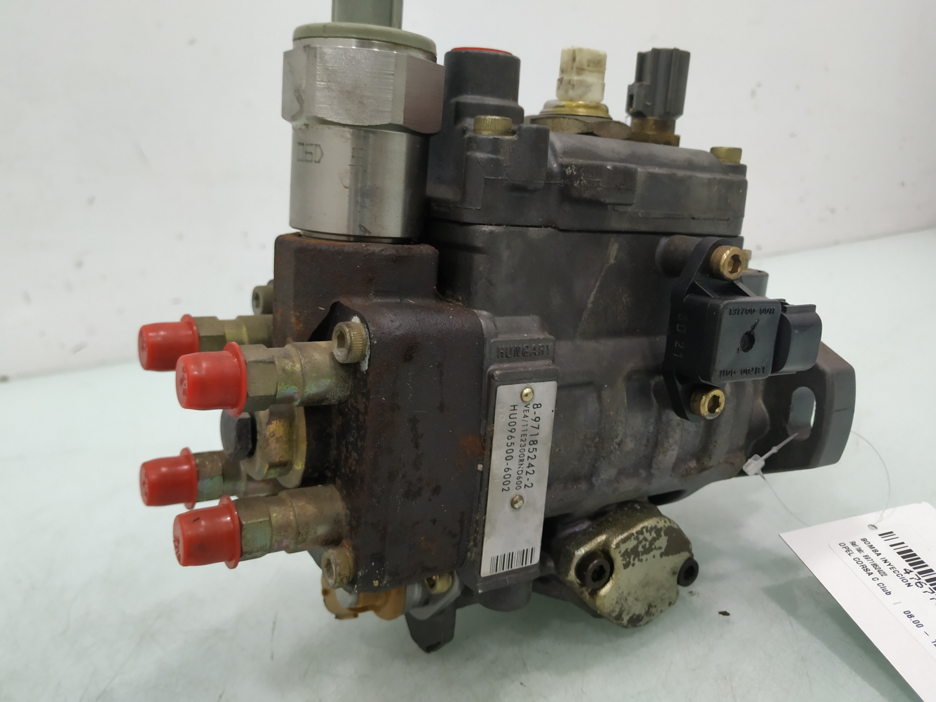 OPEL Corsa C (2000-2006) High Pressure Fuel Pump 8971852422 25220659