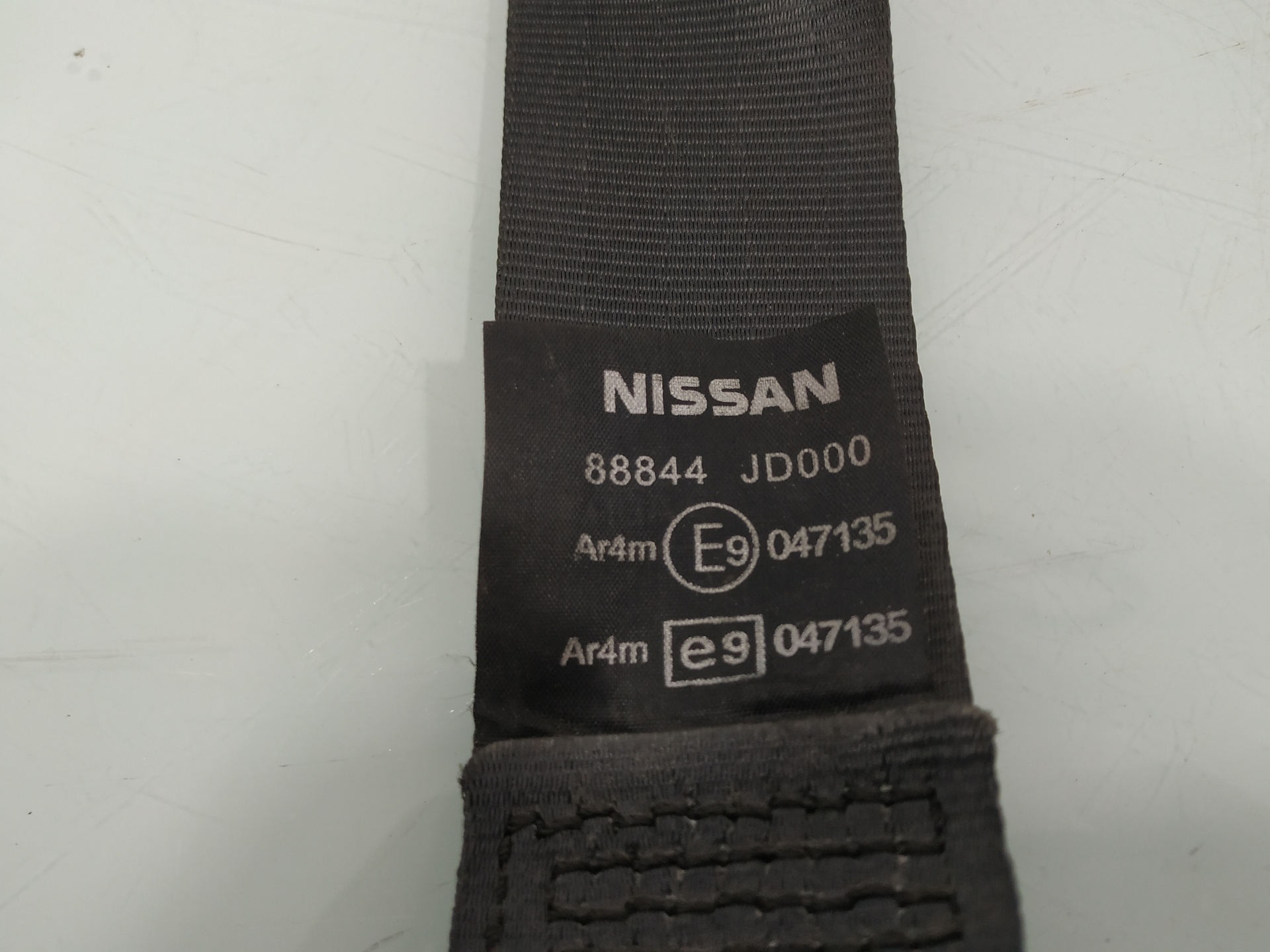 NISSAN Qashqai 1 generation (2007-2014) Rear Left Seatbelt 88844JD000 19108199