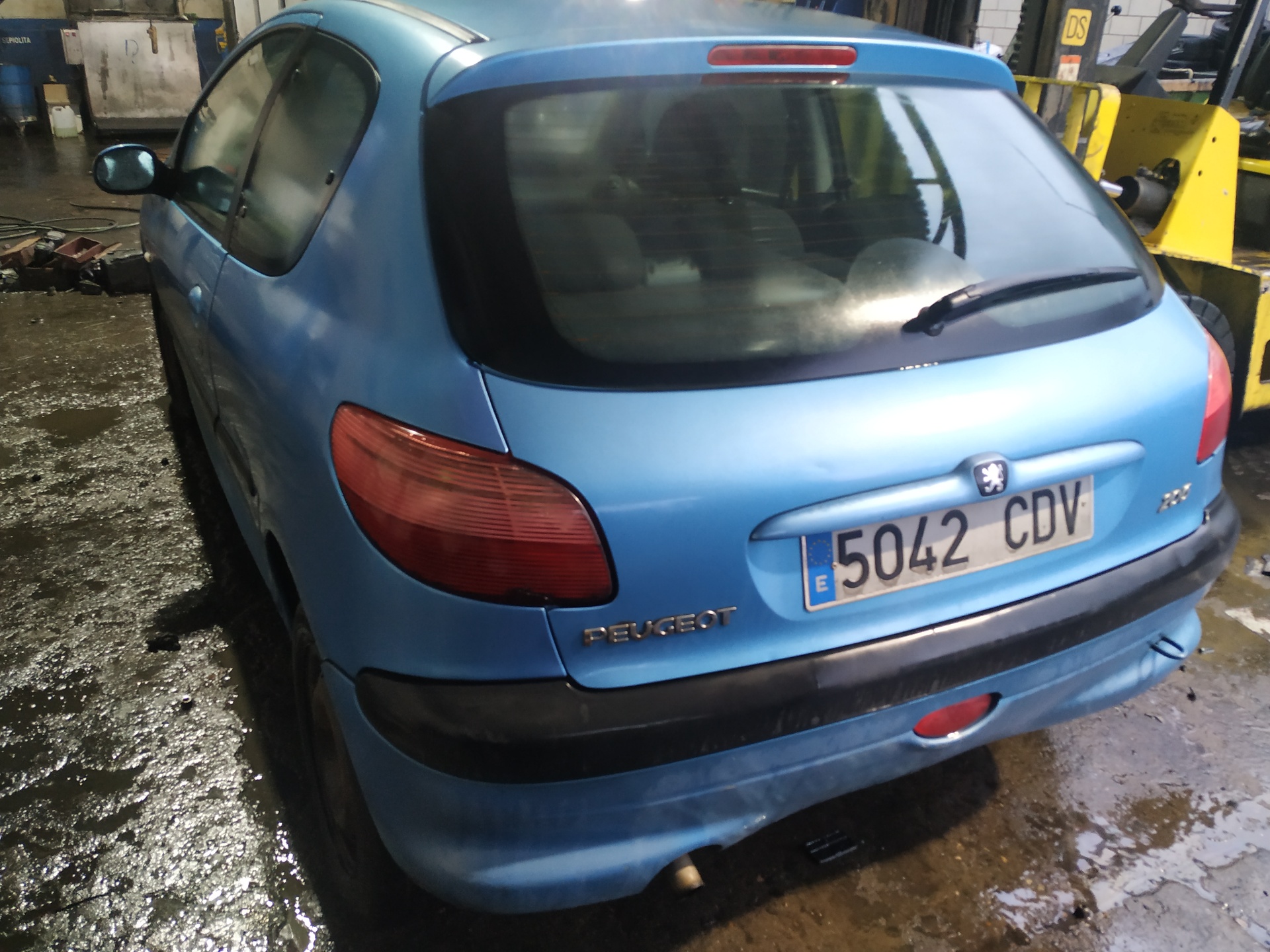 PEUGEOT 206 1 generation (1998-2009) Табло за бушони 9643498980 24869887