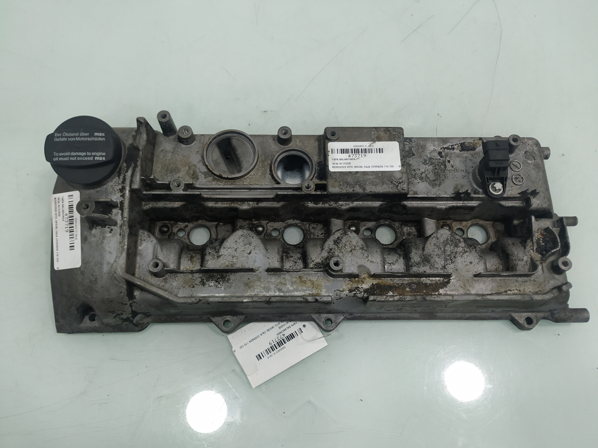 RENAULT Vito W638 (1996-2003) Valve Cover A6110162005 24912510