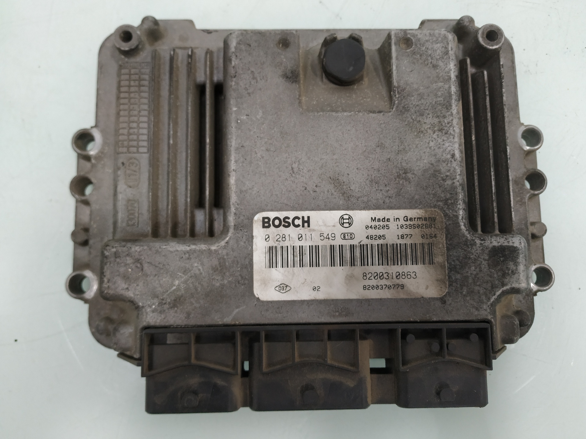 RENAULT Scenic 2 generation (2003-2010) Engine Control Unit ECU 8200310863 19113036