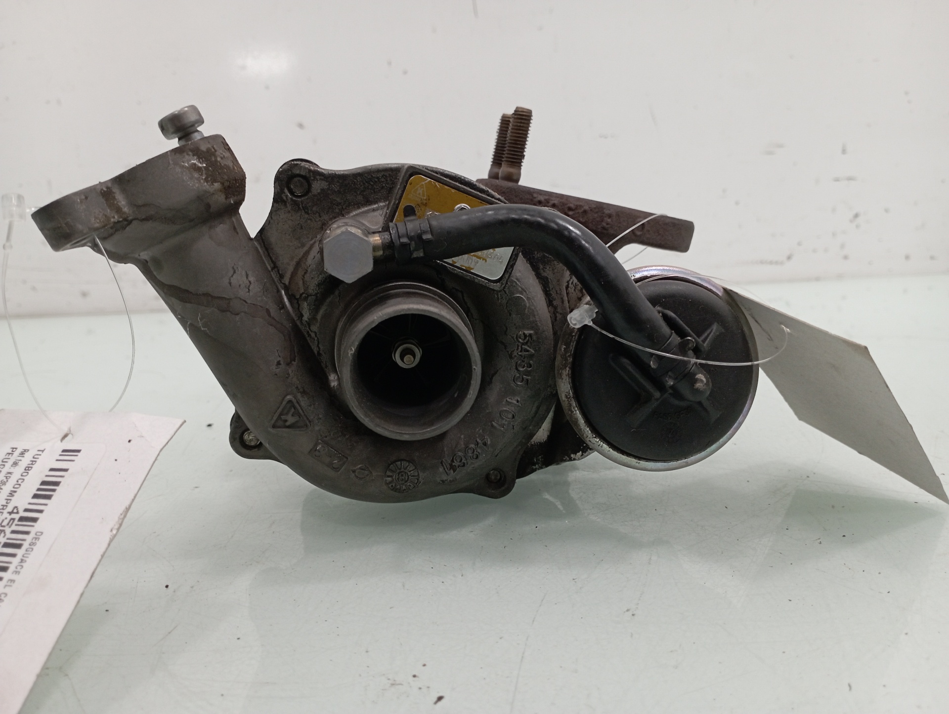 PEUGEOT 207 1 generation (2006-2009) Turbocharger KP35487599 22845747